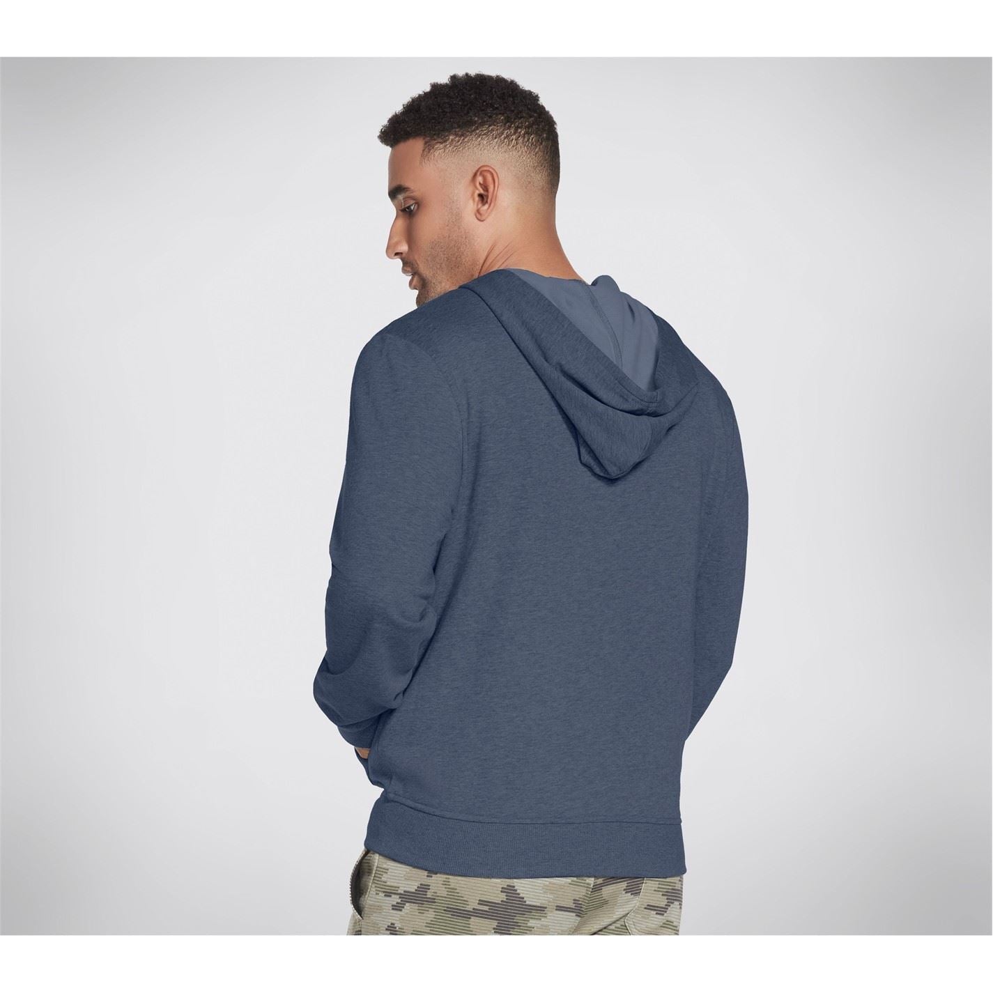 Skechers Mens Go Walk Zip Hoodie