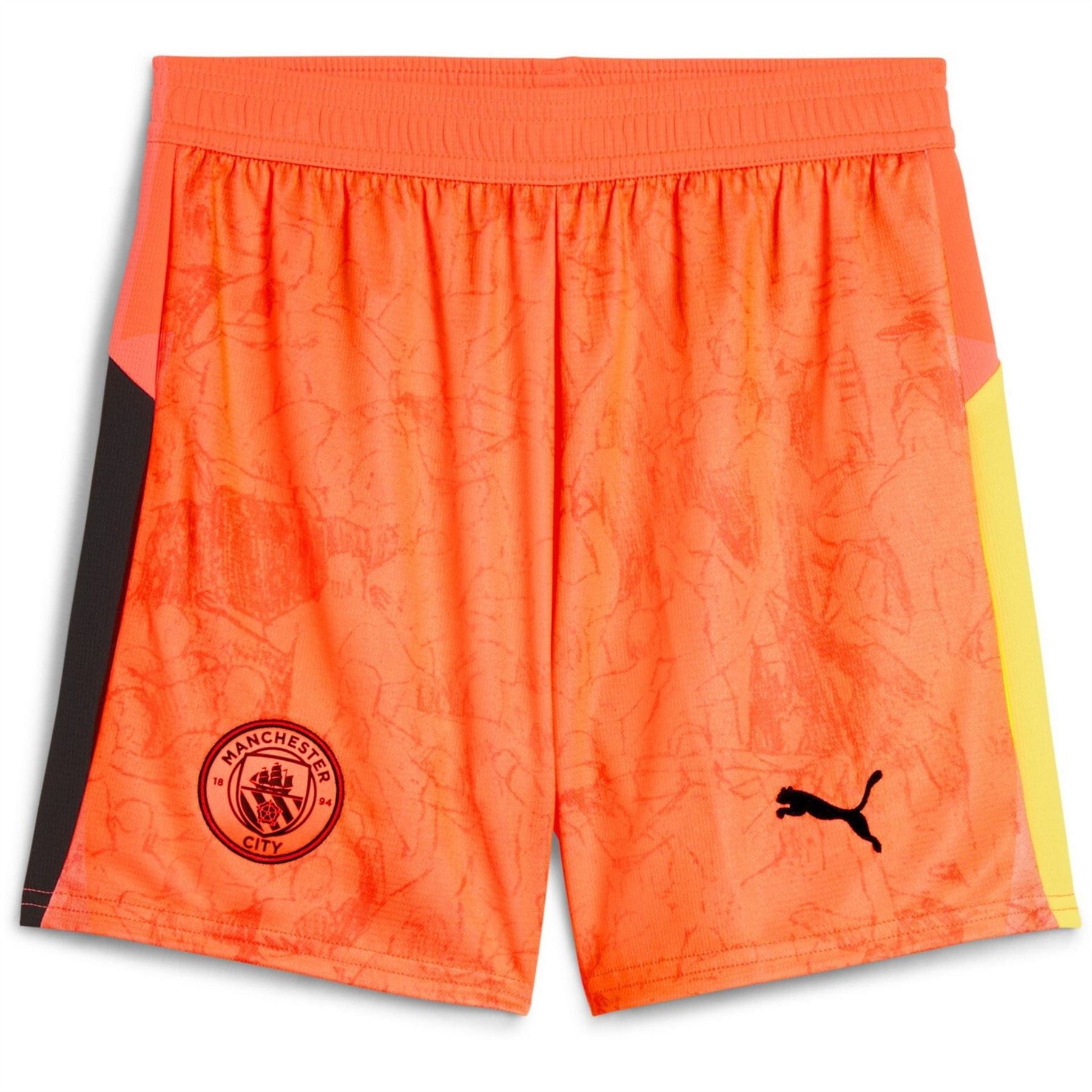 Puma X Kidssuper Manchester City Goalkeeper Shorts 2025 2026 Juniors