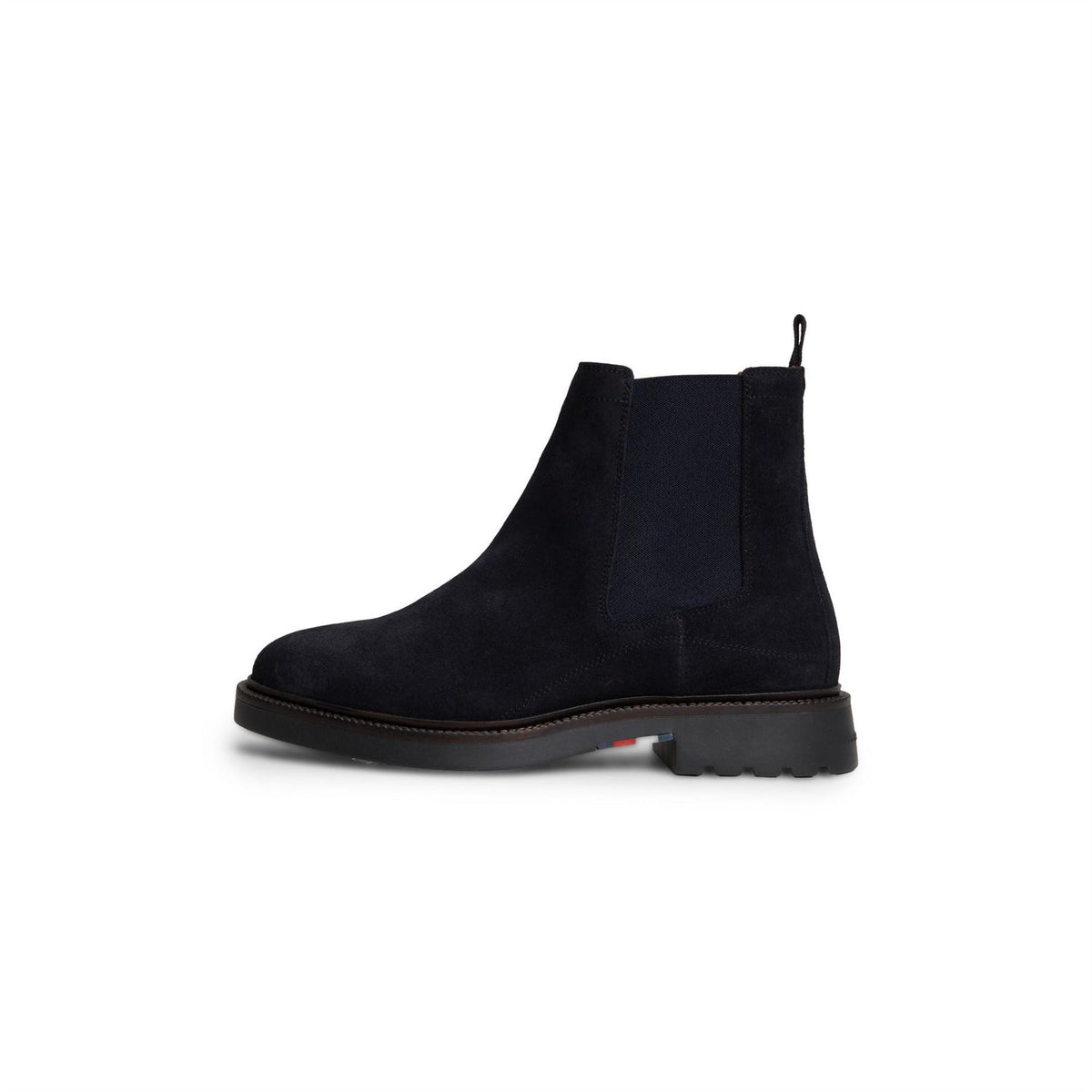 Tommy Hilfiger Corporate Suede Chelsea Boots