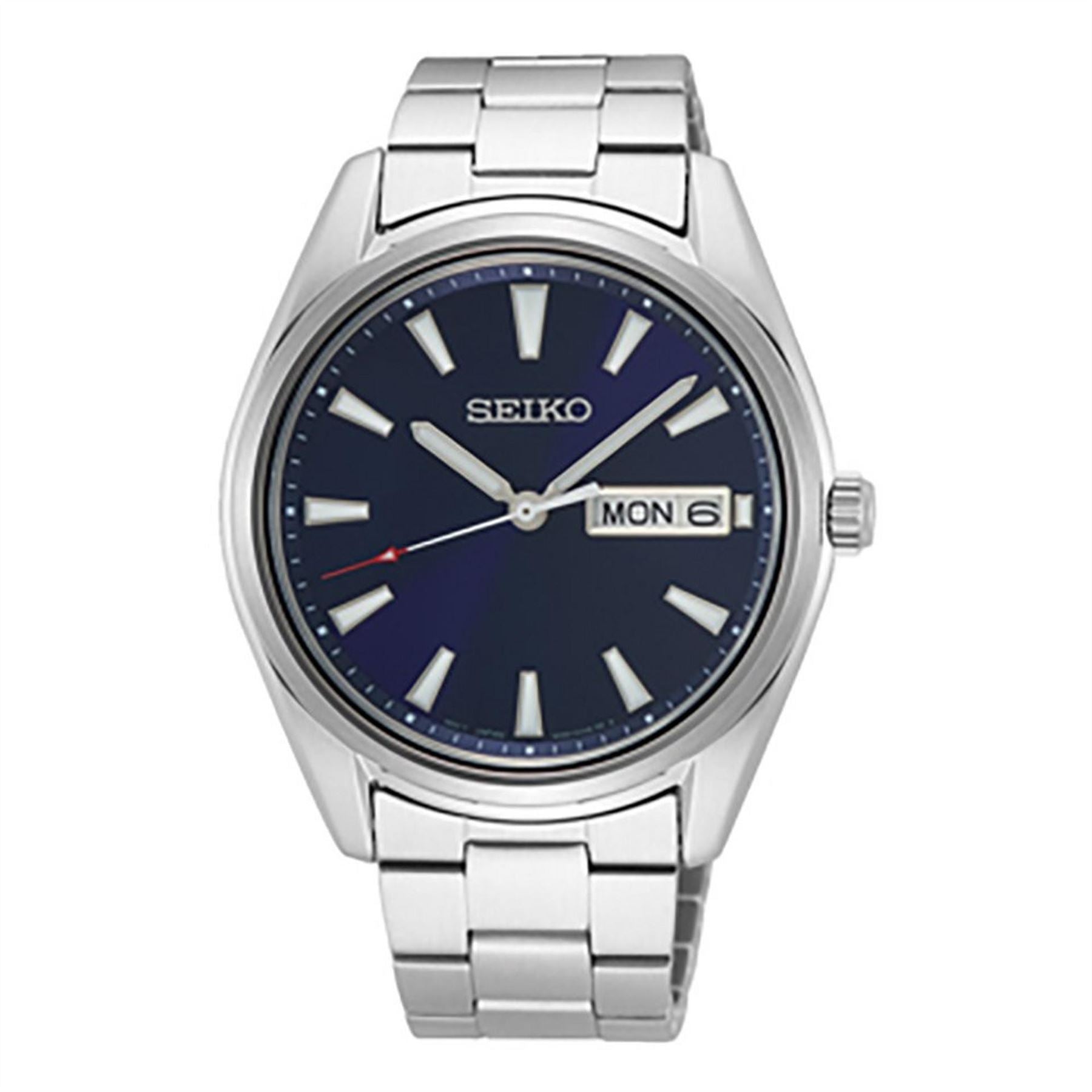 Seiko Date Analogue Titanium Bracelet Strap Watch
