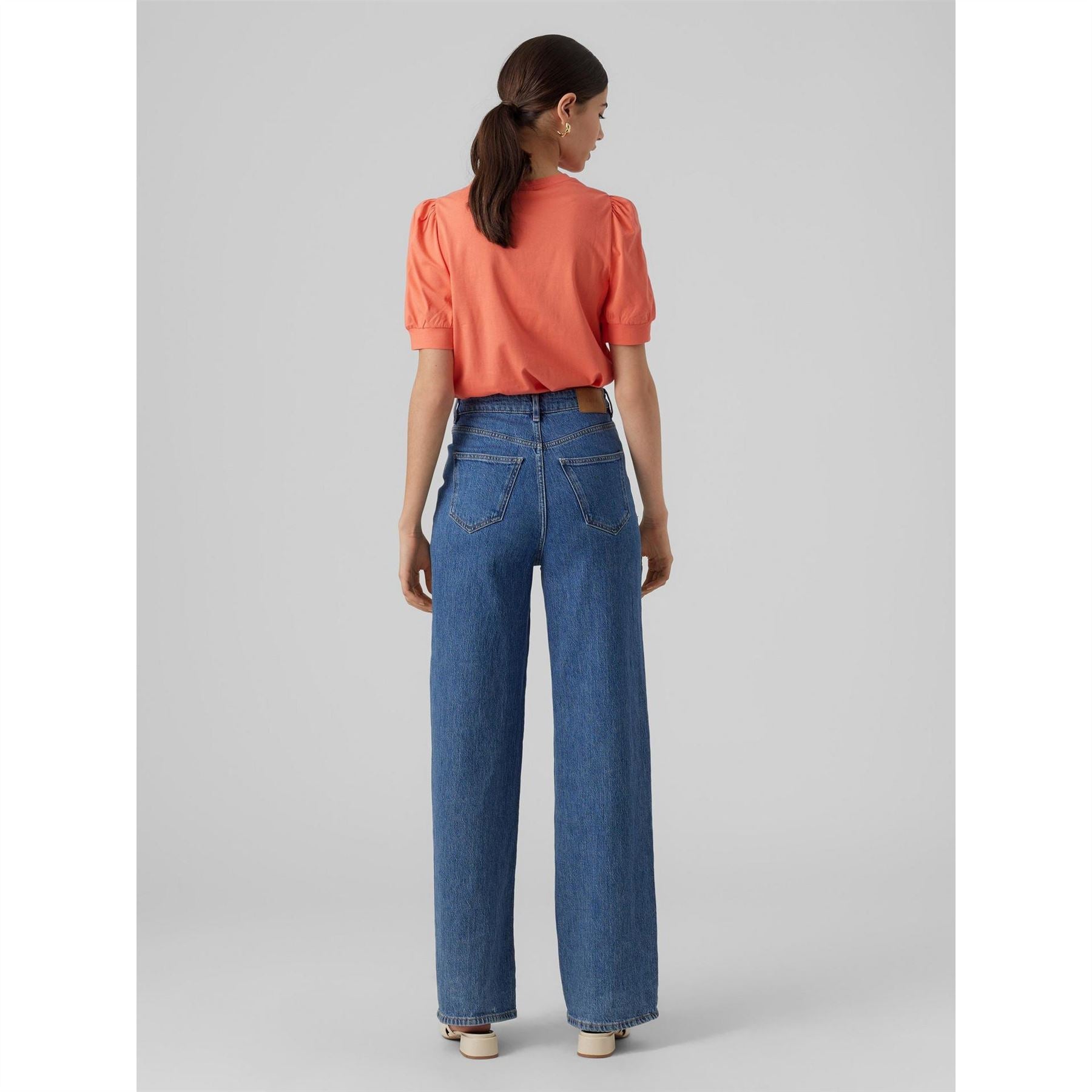 Vero Moda Regular Fit Crew Neck T-Shirt