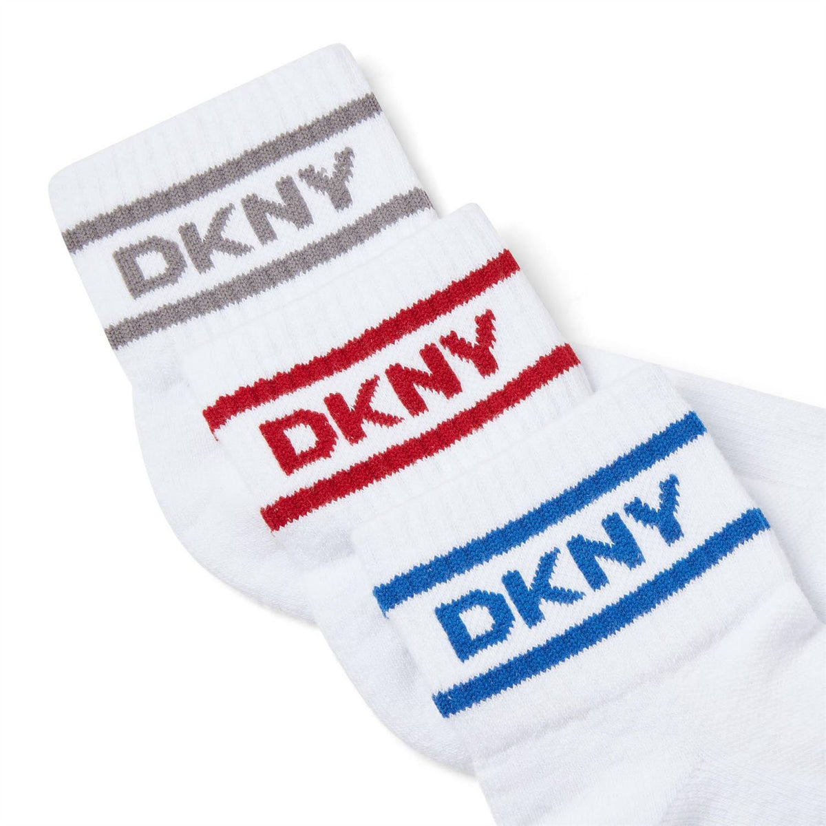 DKNY 3 Pack Sports Socks Apollo