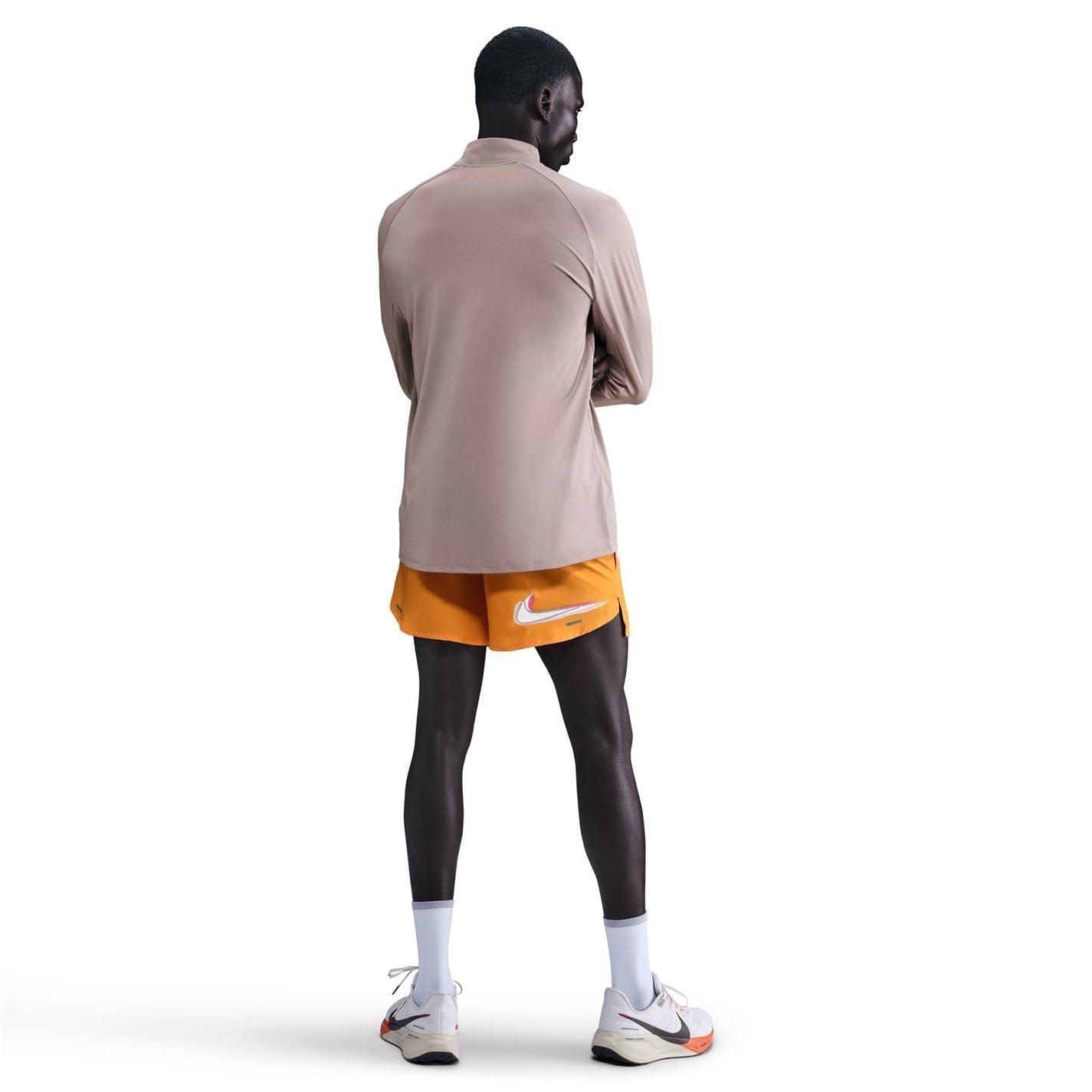 Nike Half-Zip Funnel Neck Long Sleeve Tech Top