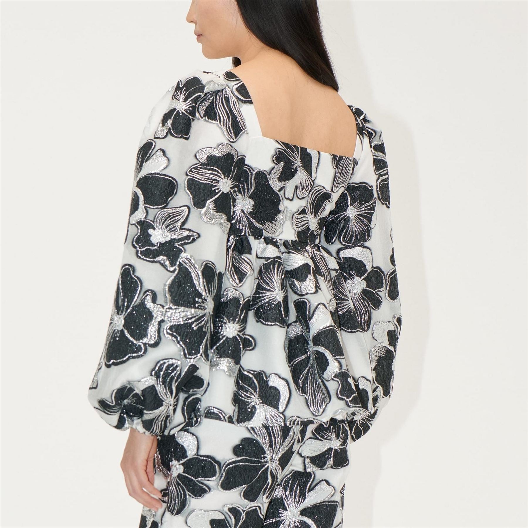 Stine Goya Neck Long Sleeve Top