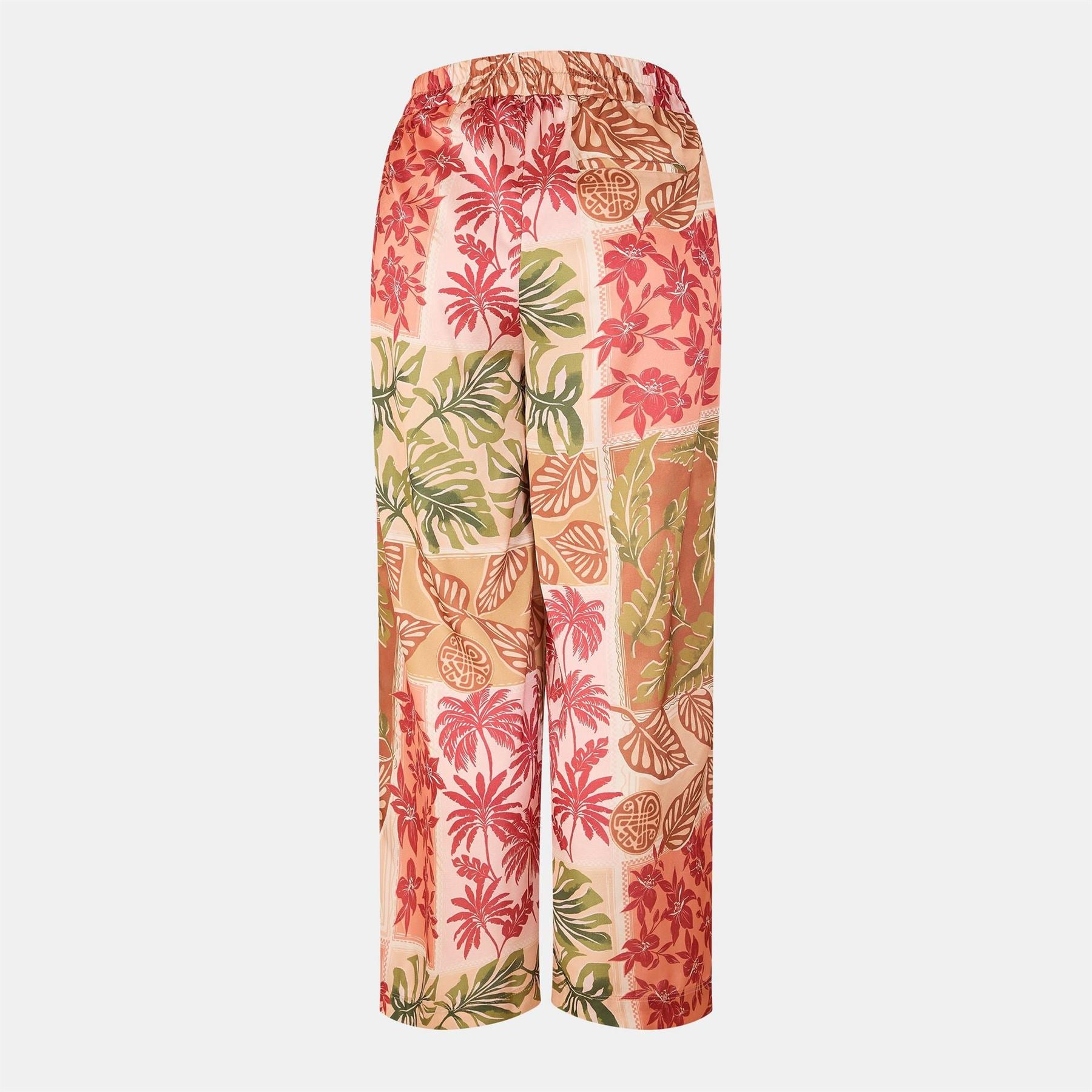 Biba Floral Patterned Wide Leg Pajama Pants