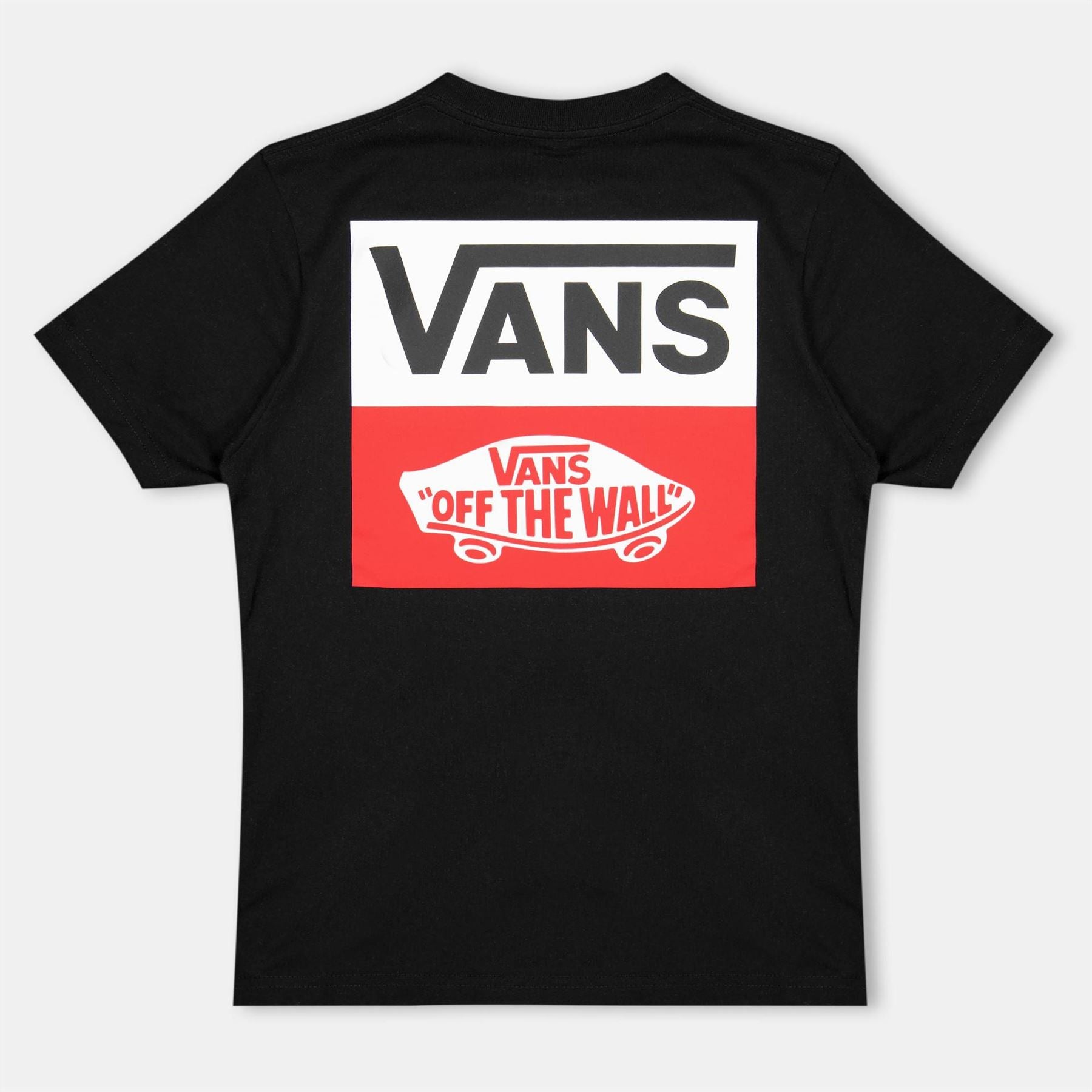 Vans Logo Short Sleeve White T-Shirt