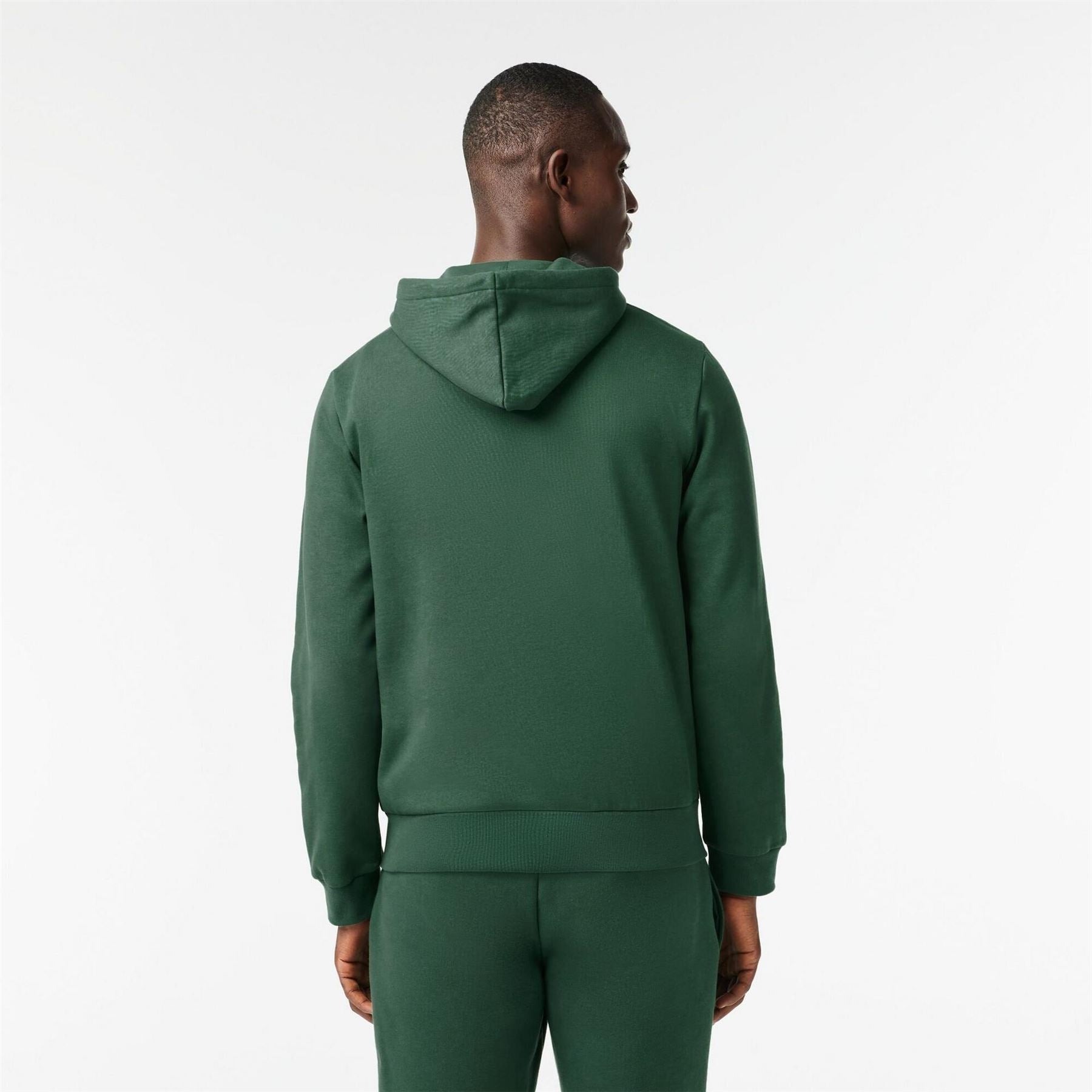 Lacoste Zip Hooded Neck Long Sleeve Sweatshirt
