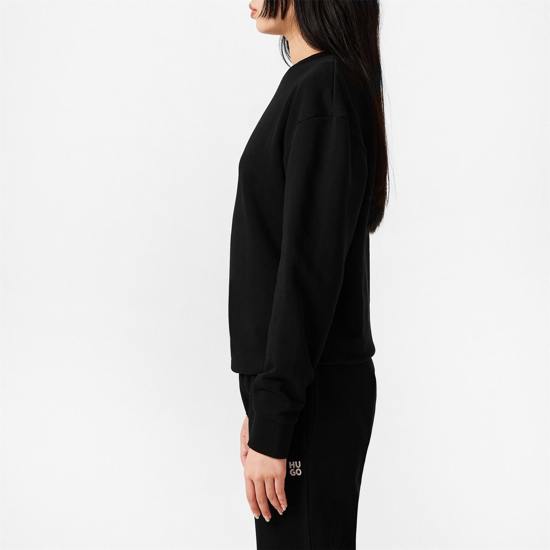 Hugo Crew Neck Regular Fit Long Sleeve Sweater