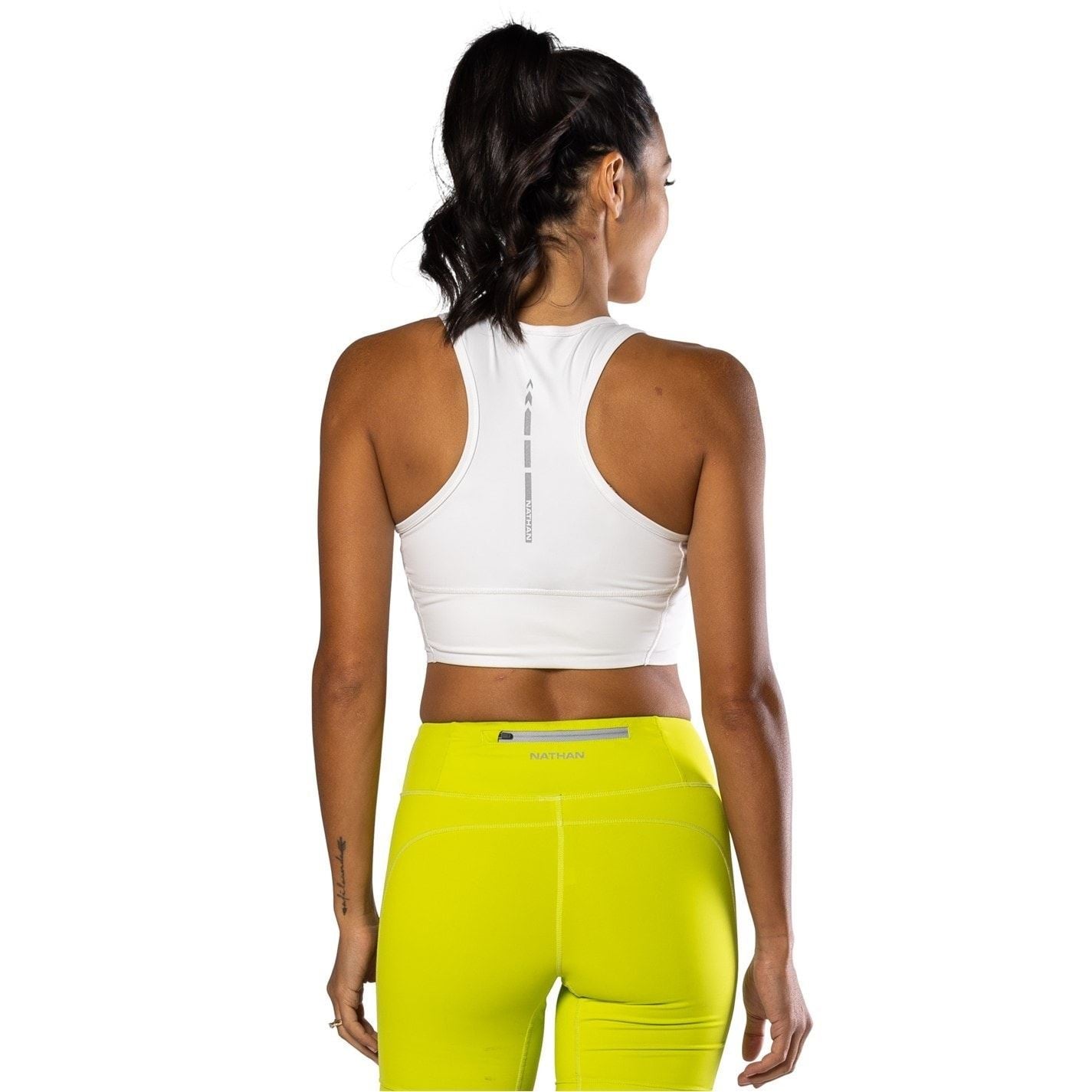 Nathan Snug Fit Cropped Sports Bra