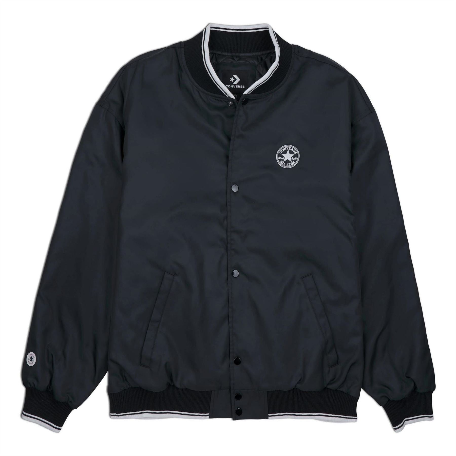 Converse Retro Snap Button Varsity Jacket
