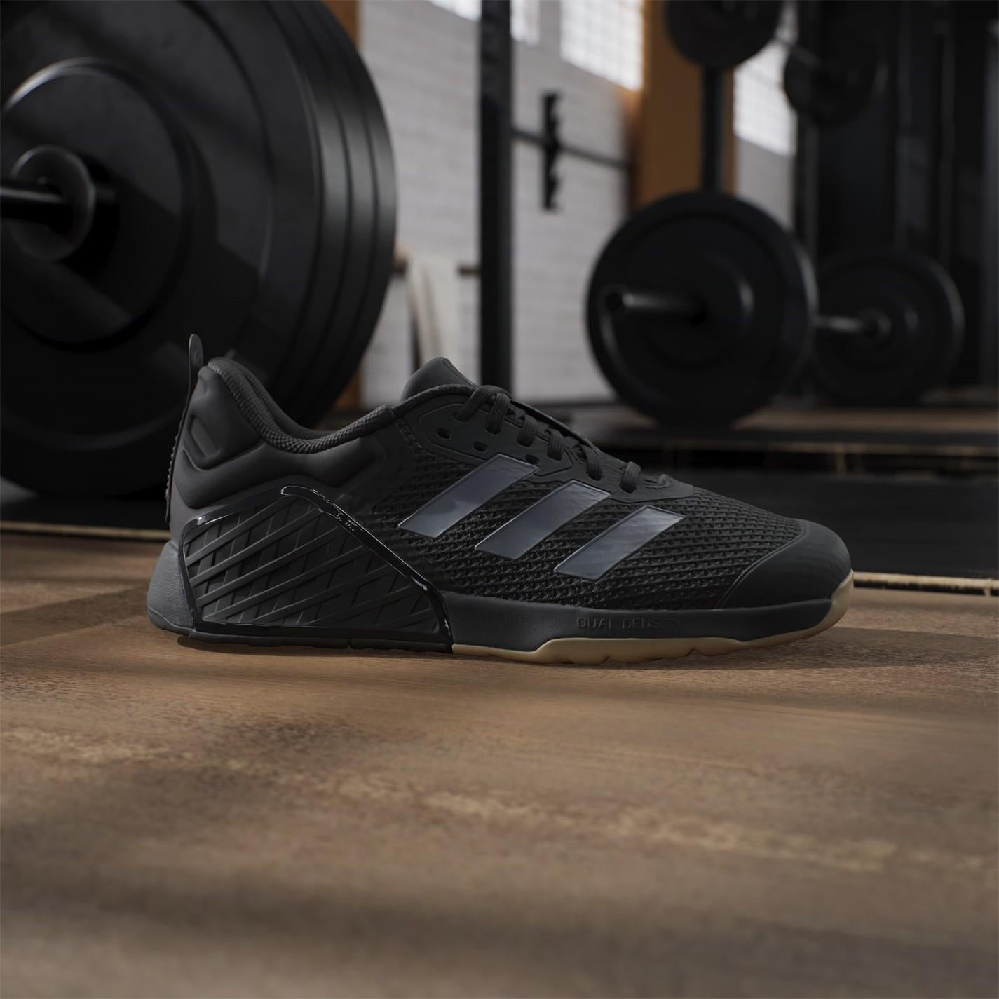 adidas Dropset 3 Round Toe Flat Heel Trainers