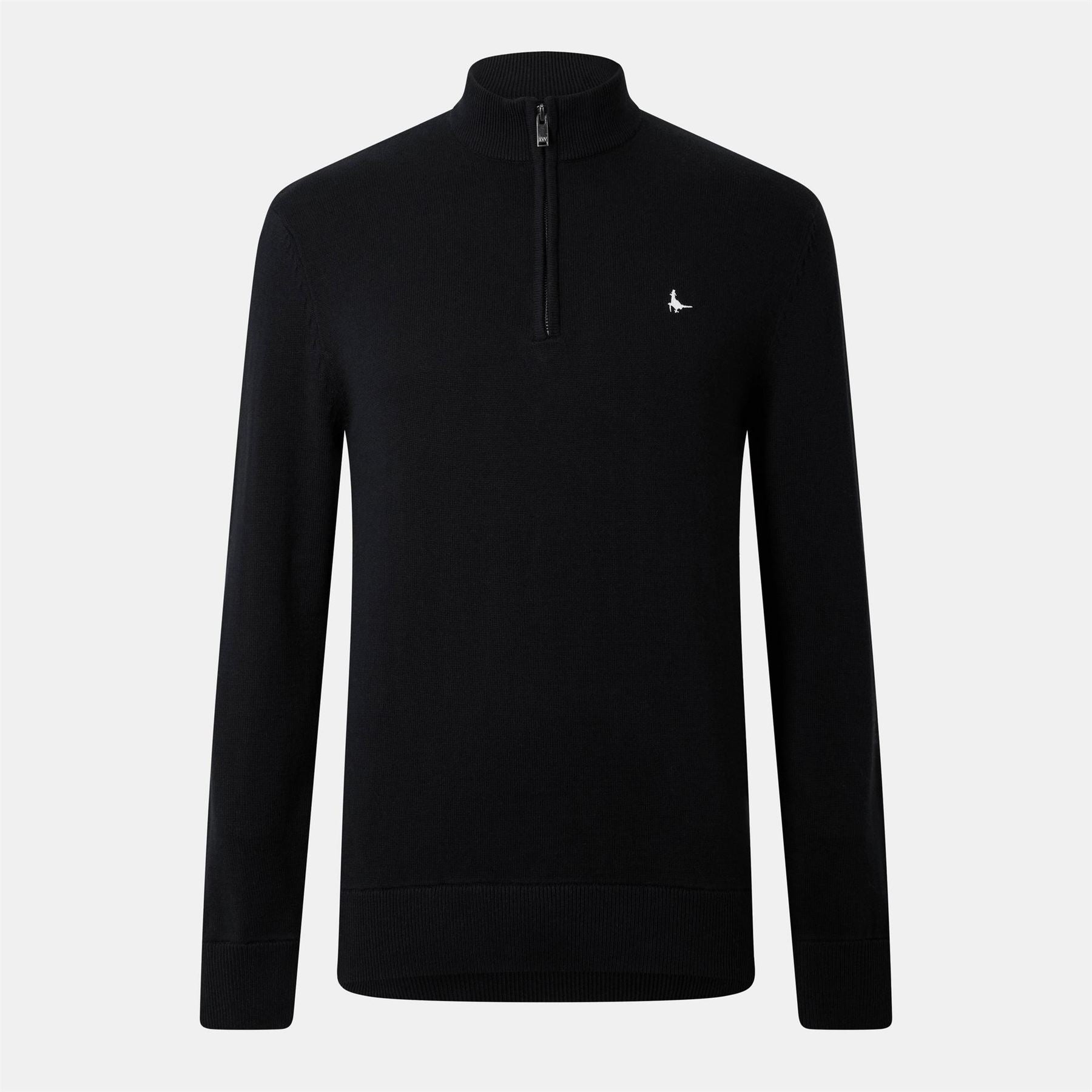 Jack Wills Mens Funnel Neck Half Zip Jumper