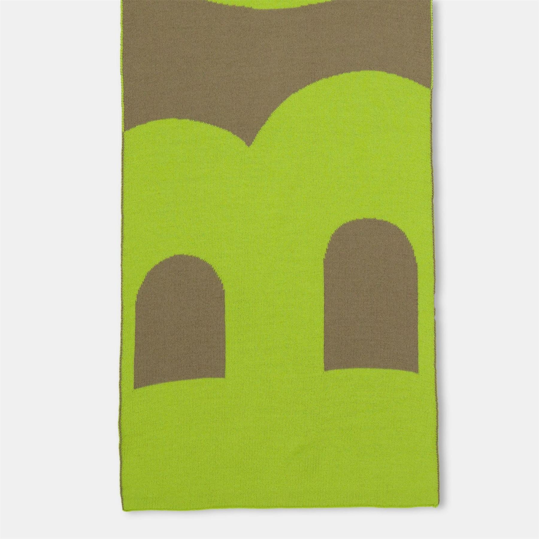 Boss Lettering Oblong Scarf with Branding