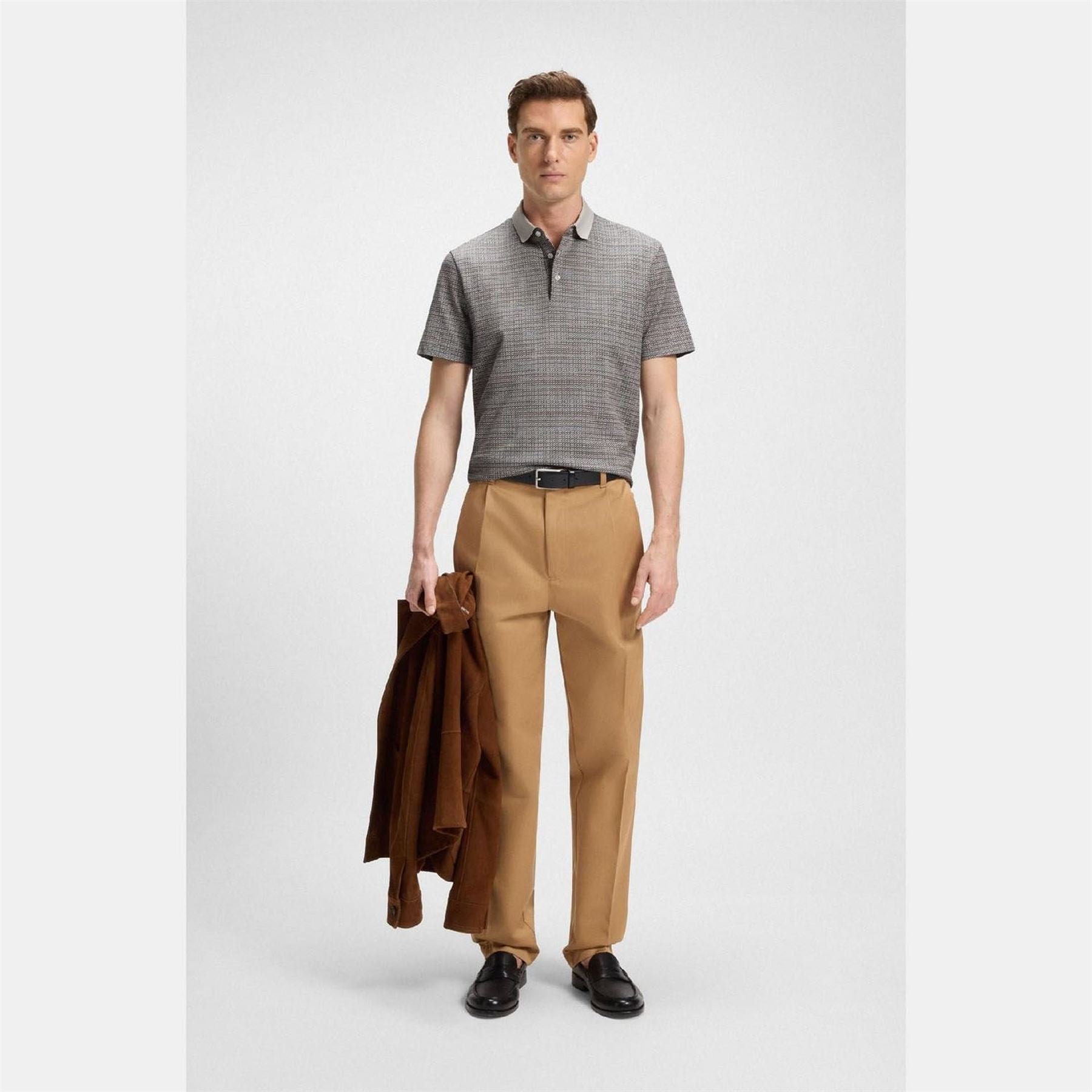 Boss Parris 102 Mercerised Cotton Polo Shirt