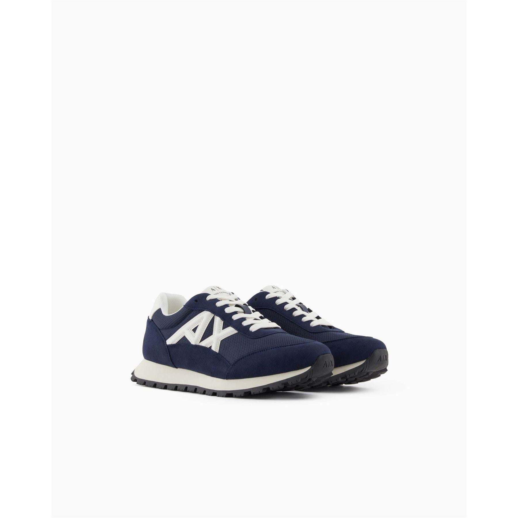 Armani Exchange Exchange Low Top Lace-Up Sneakers