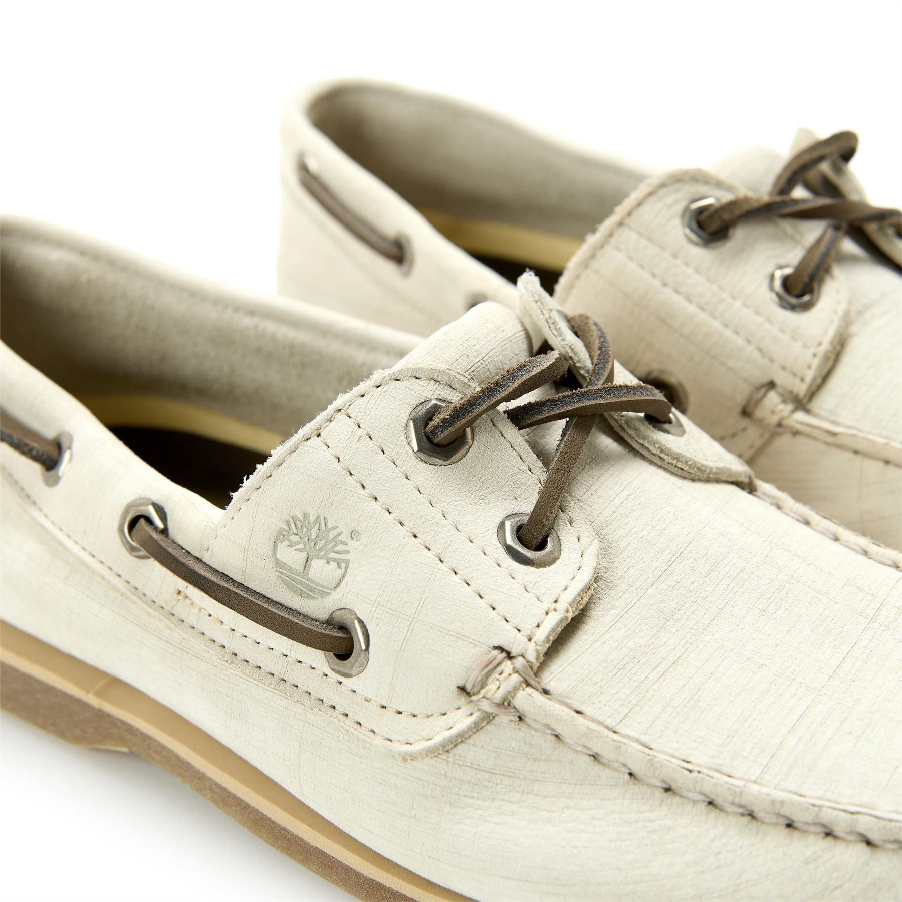 Timberland Classic Textured Lace Up Boat Shoes