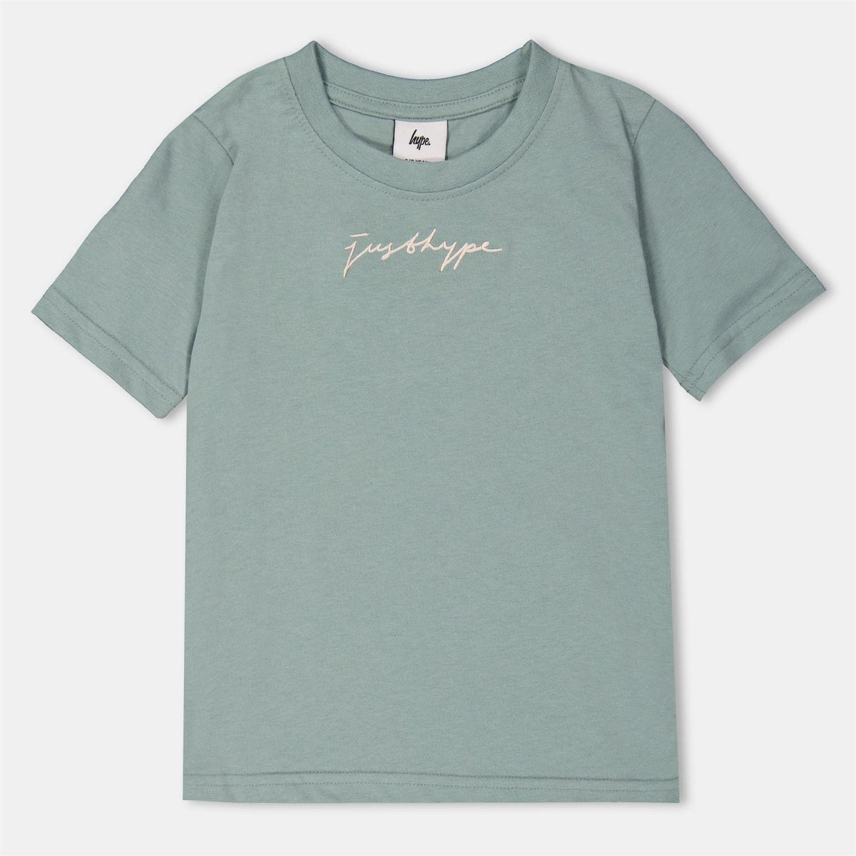 Hype Regular Fit Lettering Crew Neck T-Shirt