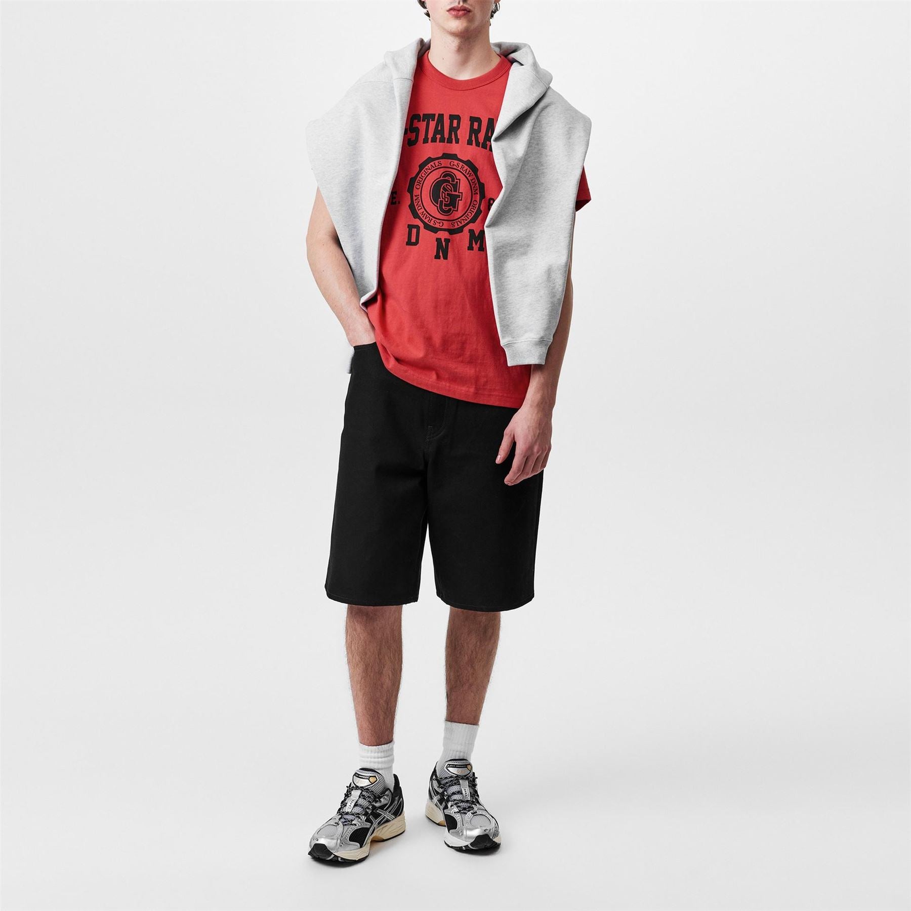 G Star Collegiate Regular Fit Crew Neck T-Shirt