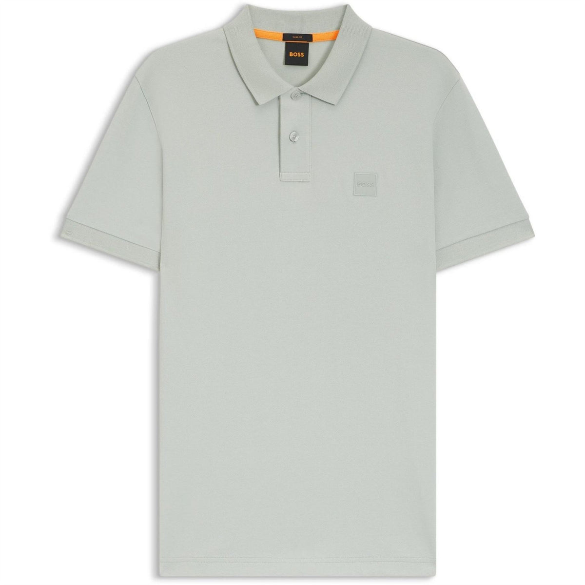 Boss Collared Neck Button Placket Polo Shirt