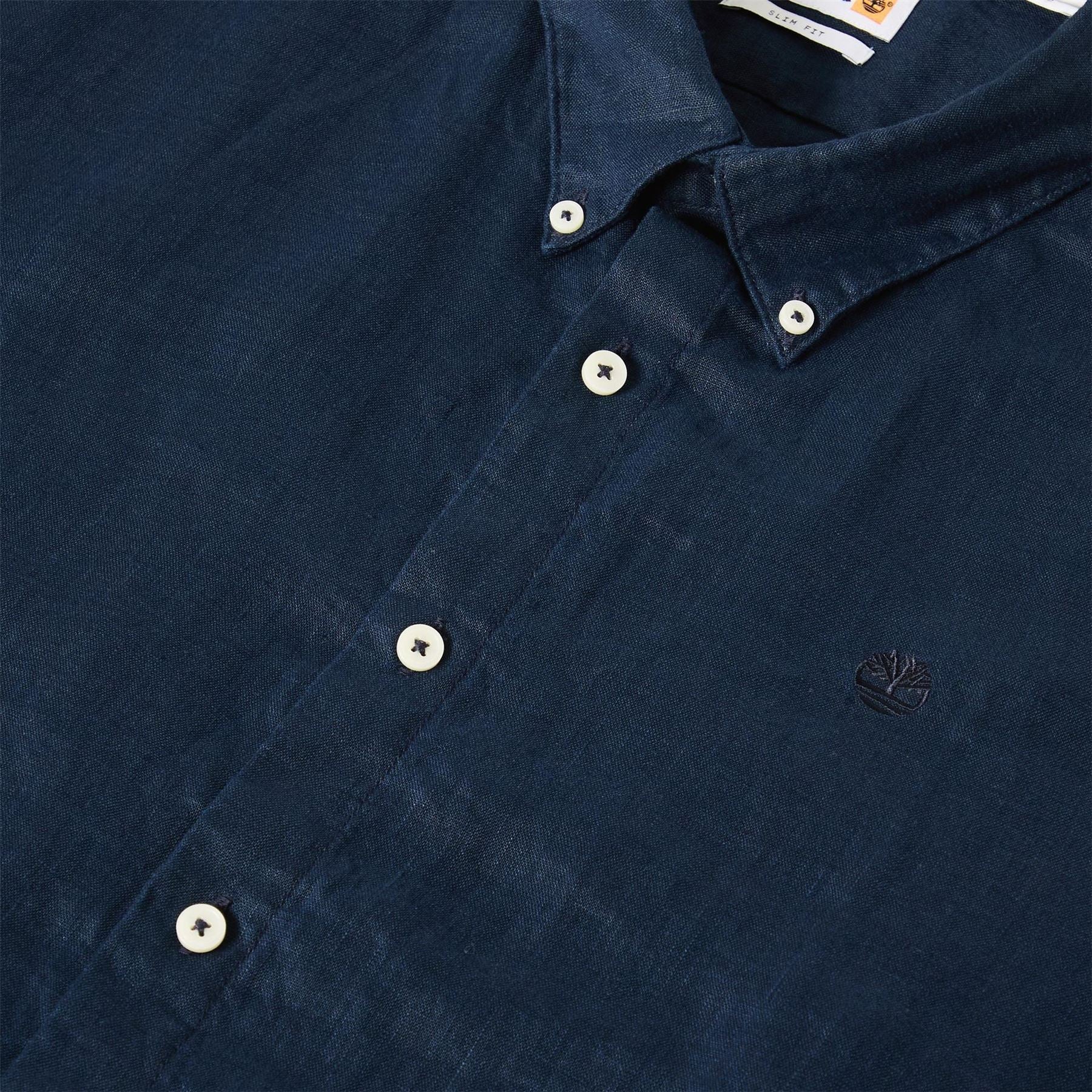 Timberland Brook Linen Short Sleeve Shirt