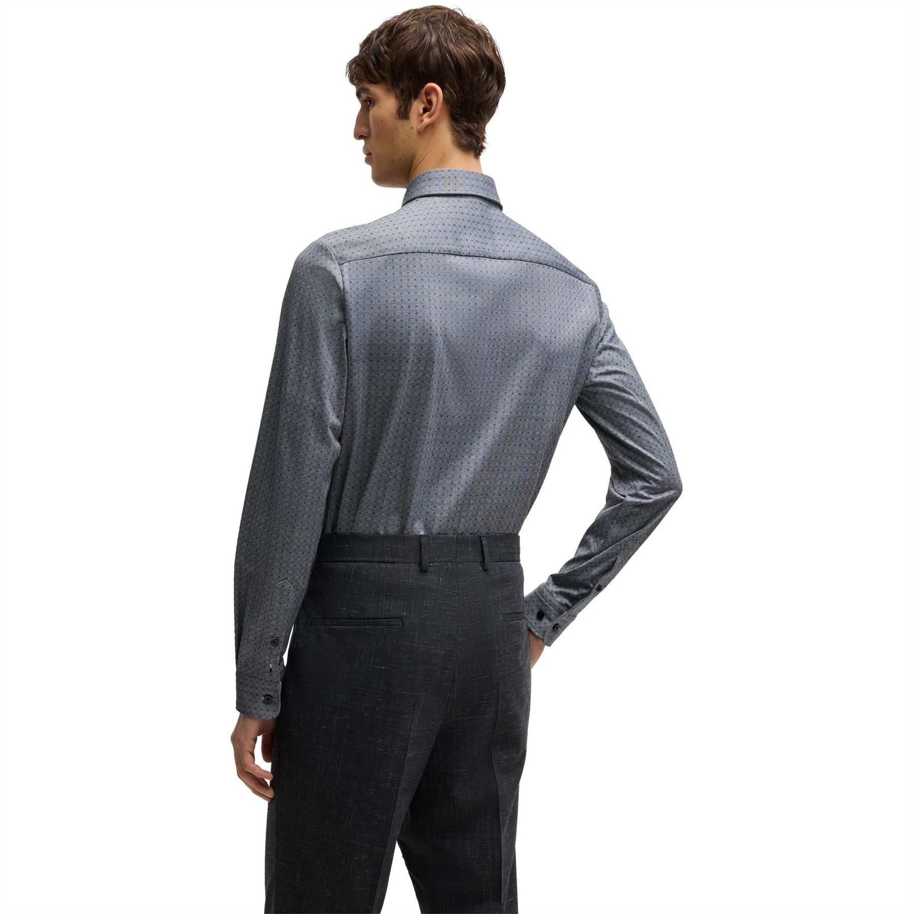 Boss C Roan Kent C1 243 Plain Long Sleeve Shirt