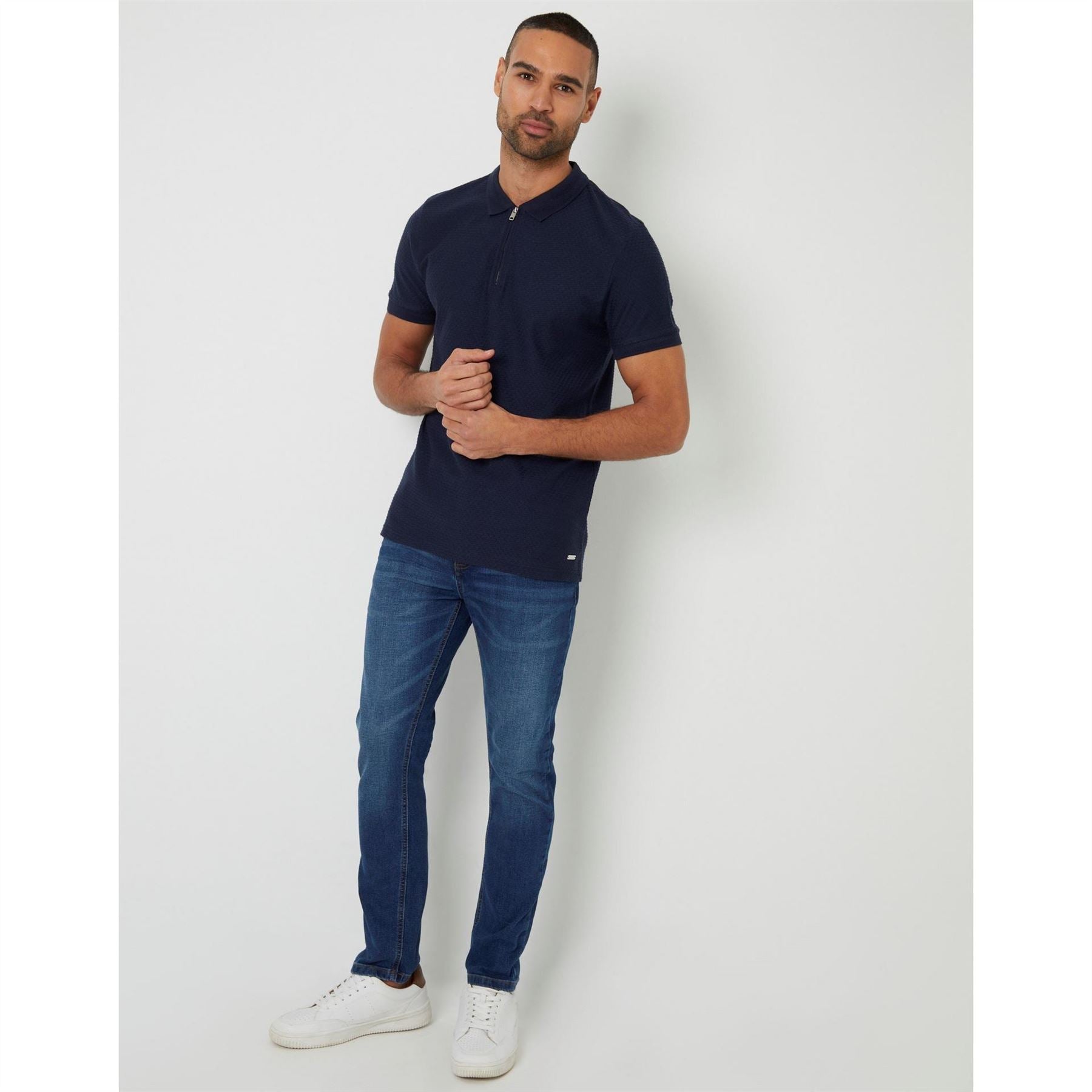 Threadbare Westbank Regular Fit Short Sleeve Shirt