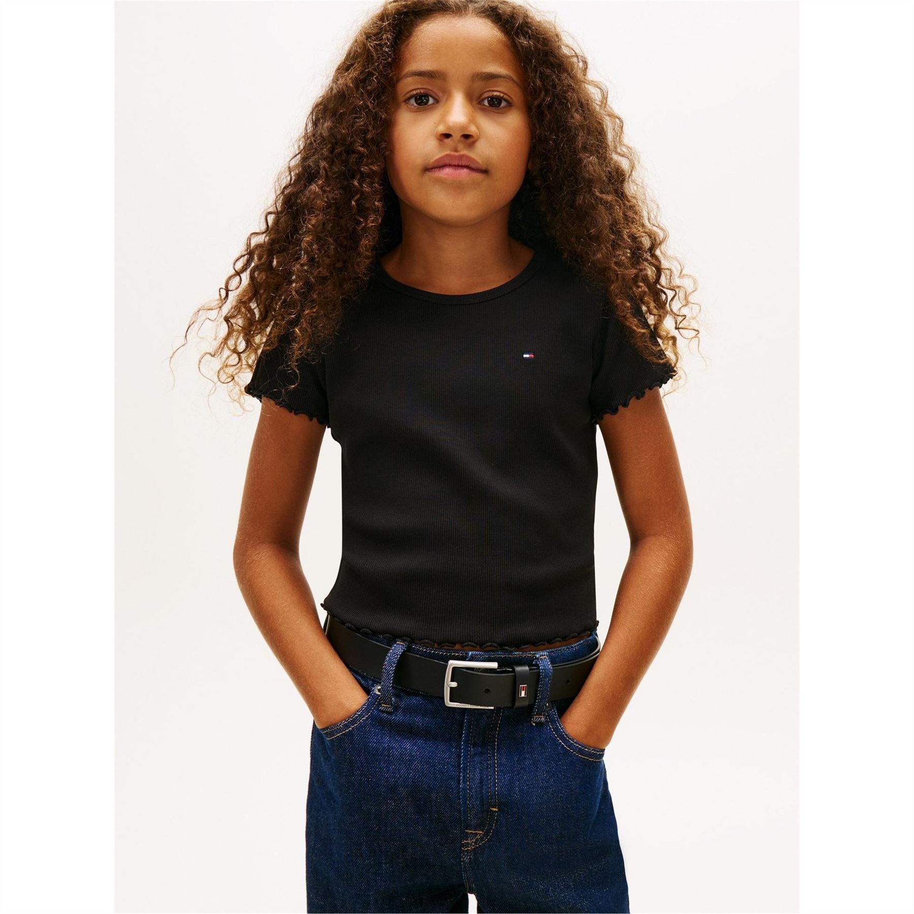 Tommy Hilfiger Essential Rib Crop Top