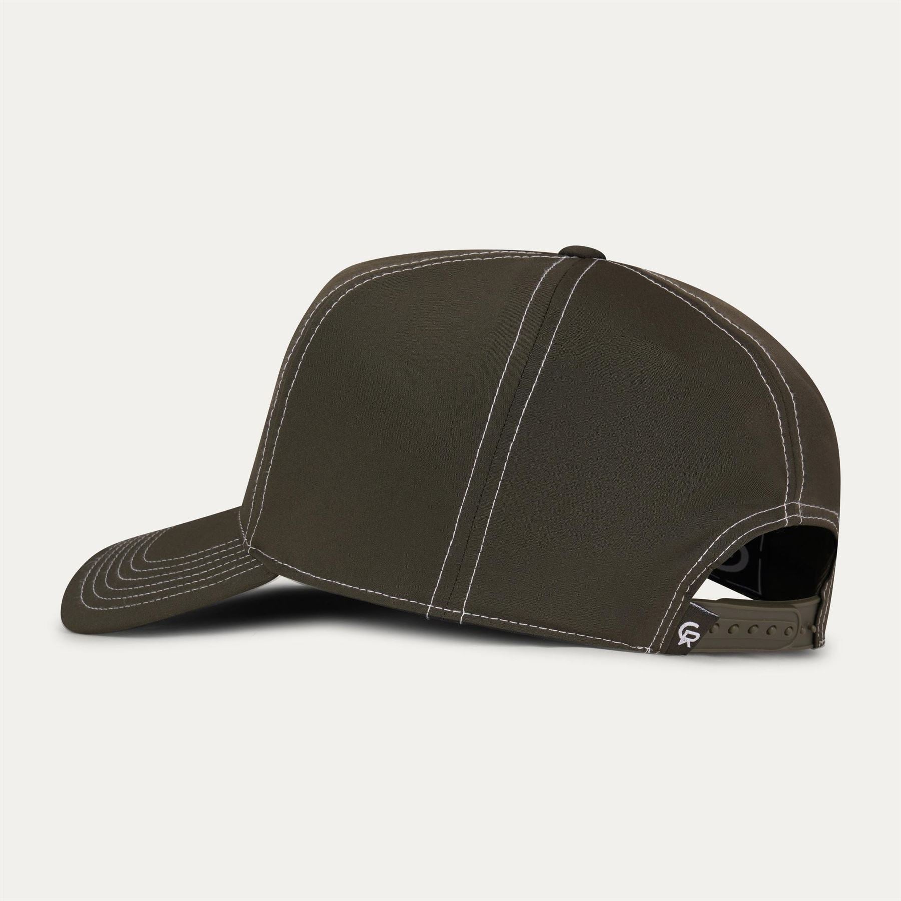Christian Rose Nylon Unstructured Trucker Cap
