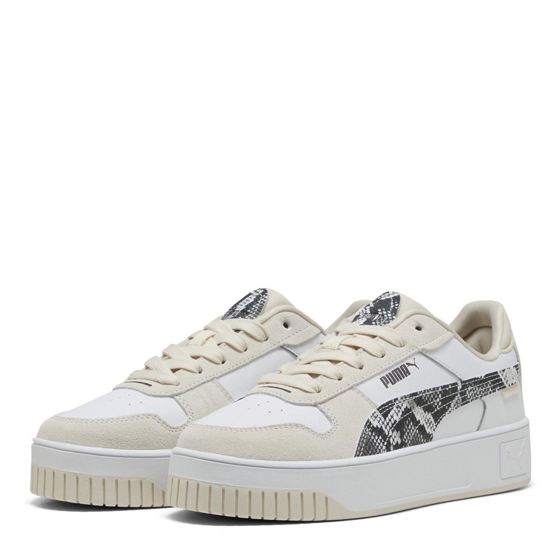 Puma Carina Street Snake Chic Low Top Trainers