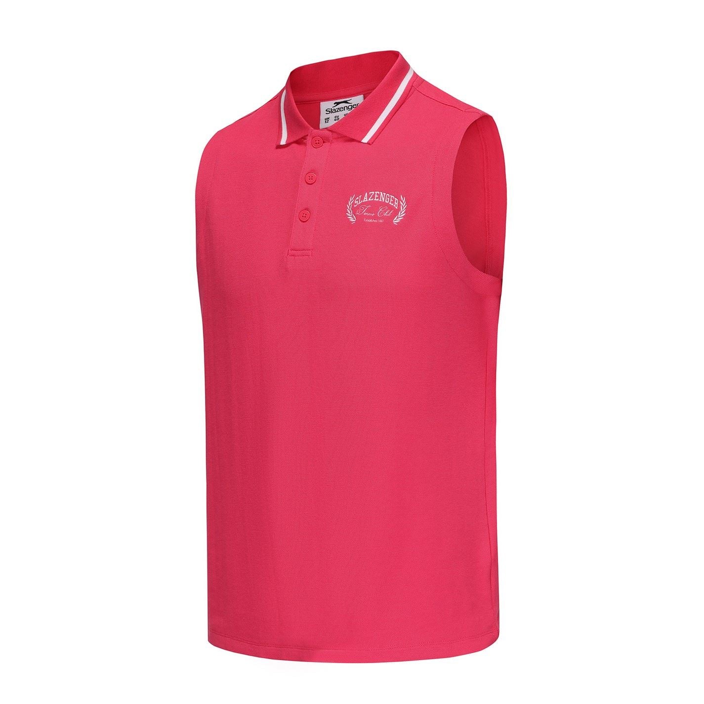 Slazenger Plain Short Sleeve Polo Shirt