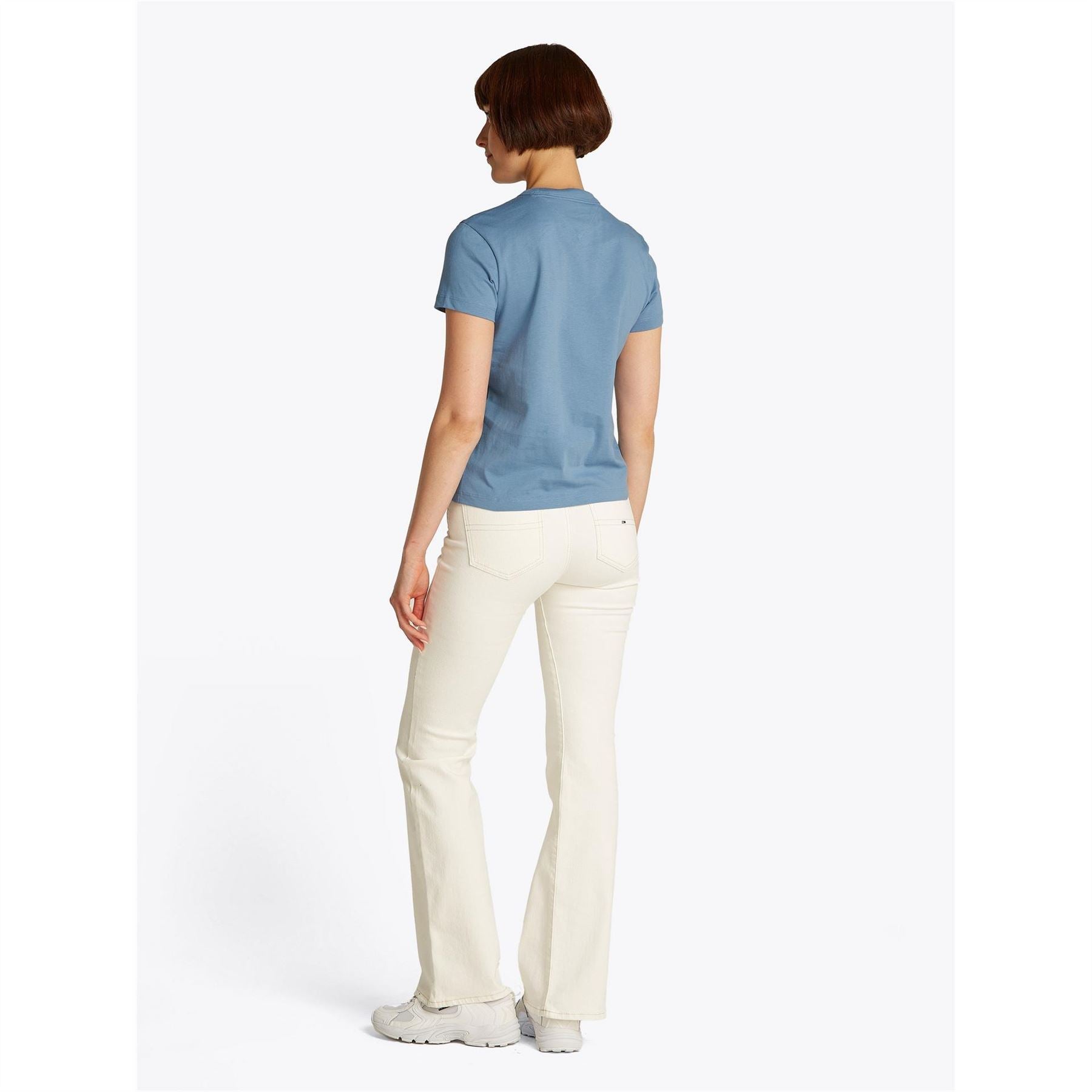 Tommy Jeans Regular Fit Badge Crew Neck T-Shirt