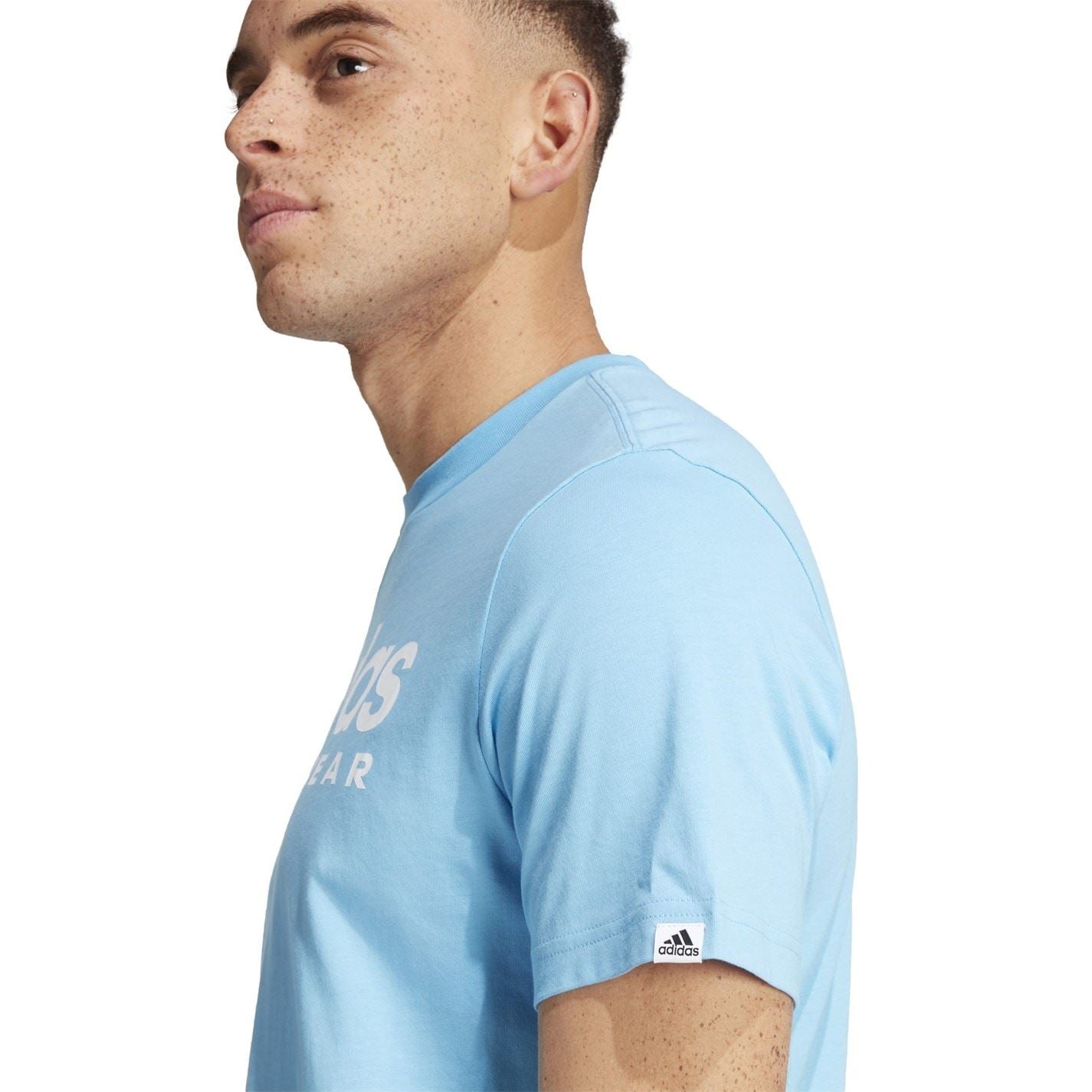 adidas Mens Essentials Single Jersey Logo T-Shirt