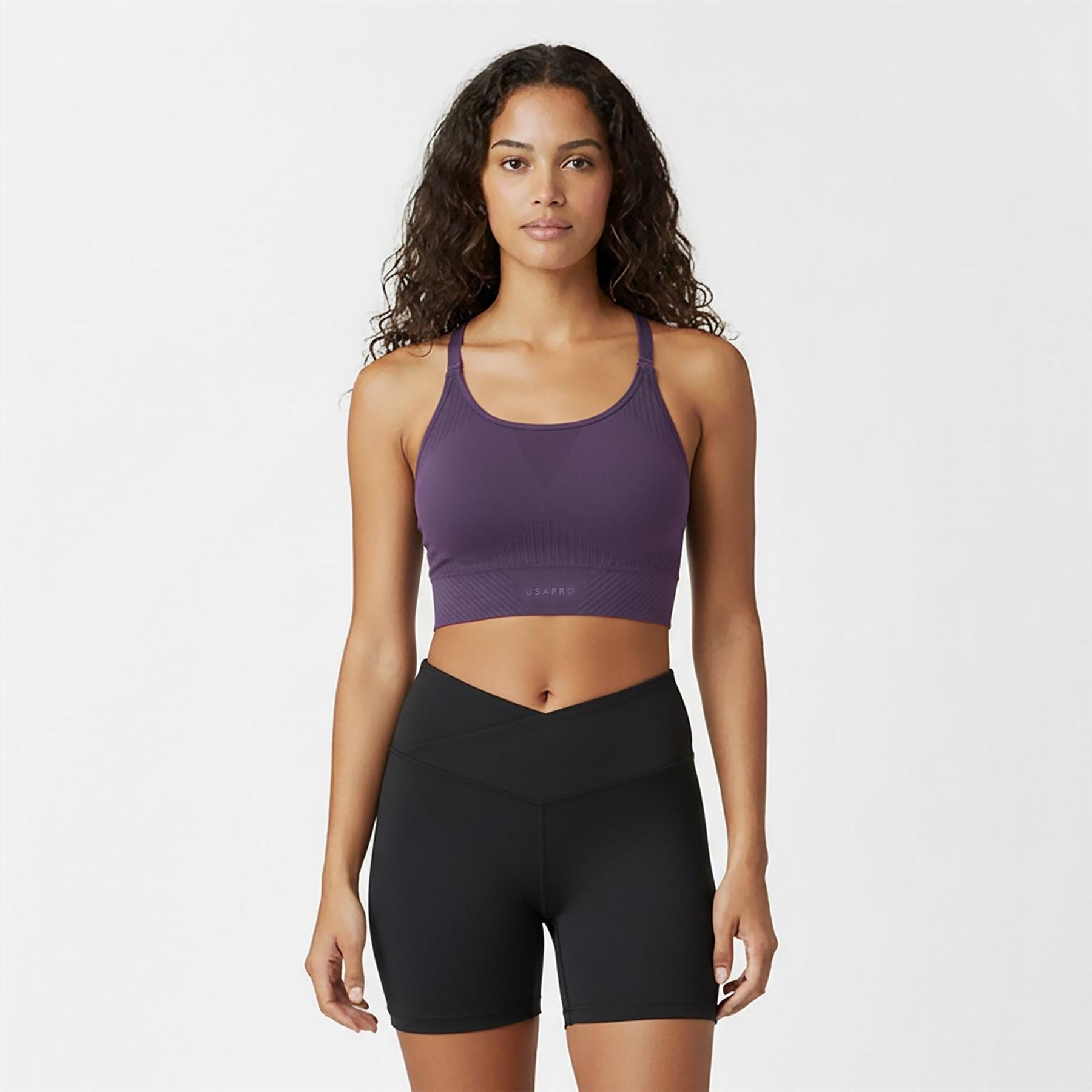 USA Pro Core Seamless Adjustable Sports Bra