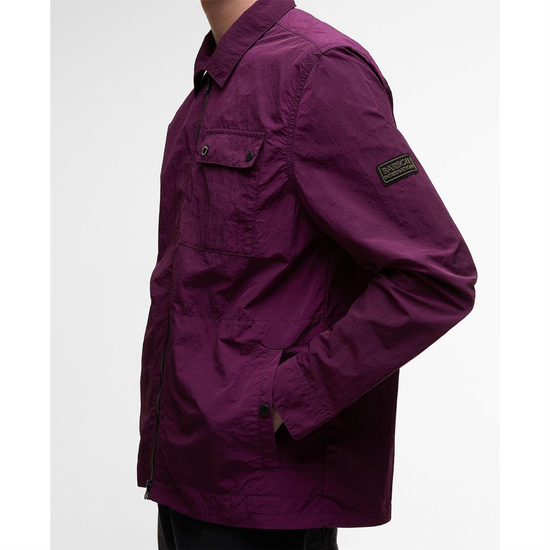 Barbour International Inline Zip Through Overshirt