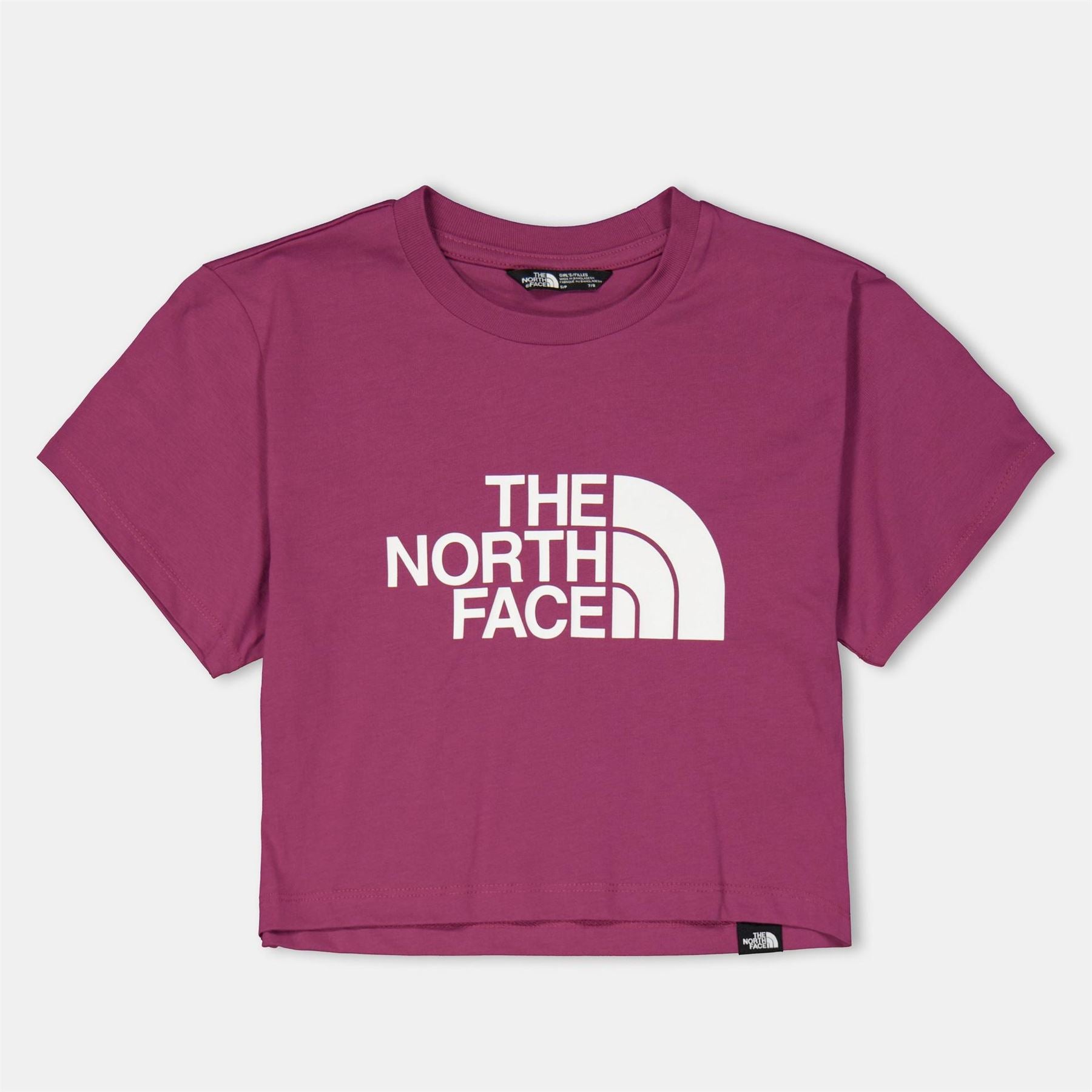 The North Face Cropped Relaxed Fit Crew Neck T-Shirt