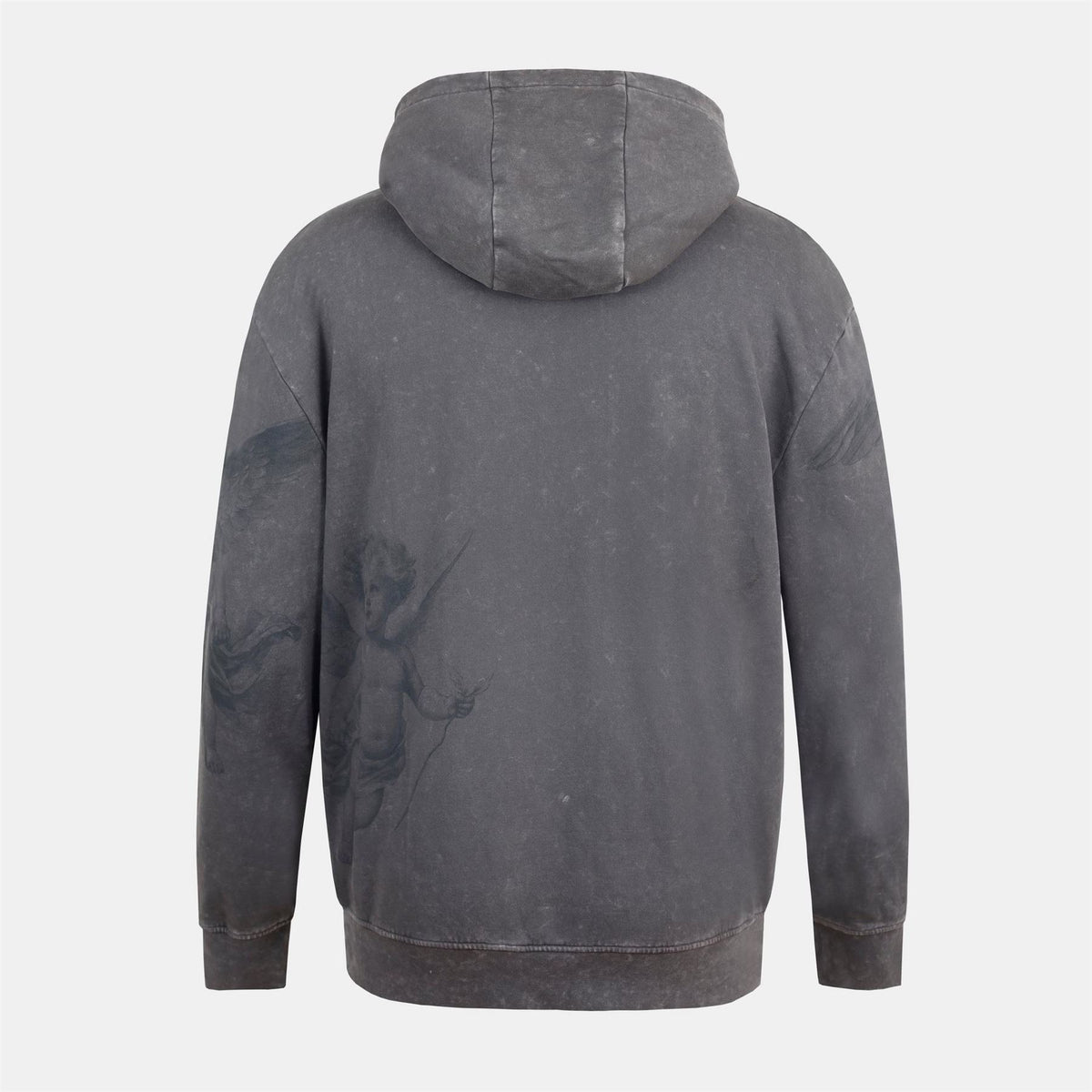 Firetrap Graphic Hooded Neck Long Sleeve Sweatshirt