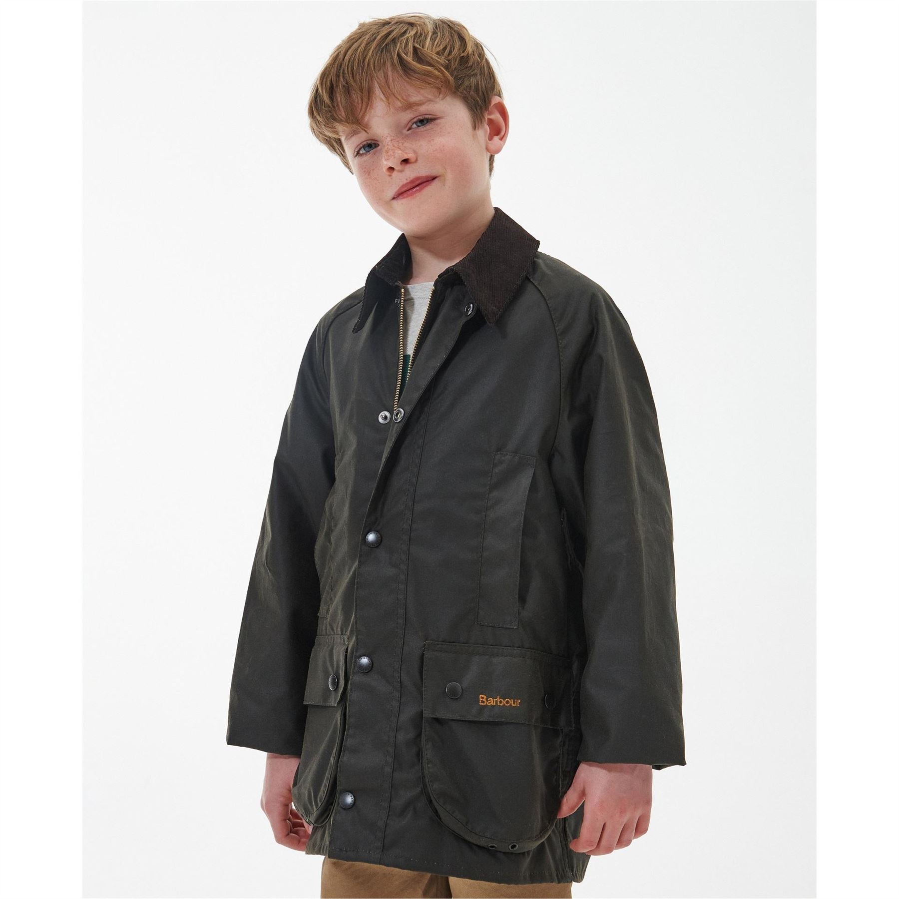 Barbour Waxed Jacket Juniors