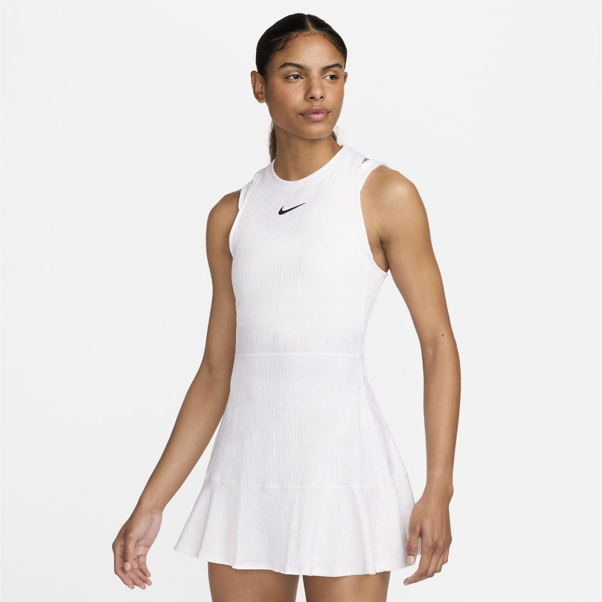 Nike Womens Slam Dri Fit Crew Neck Mini Dress