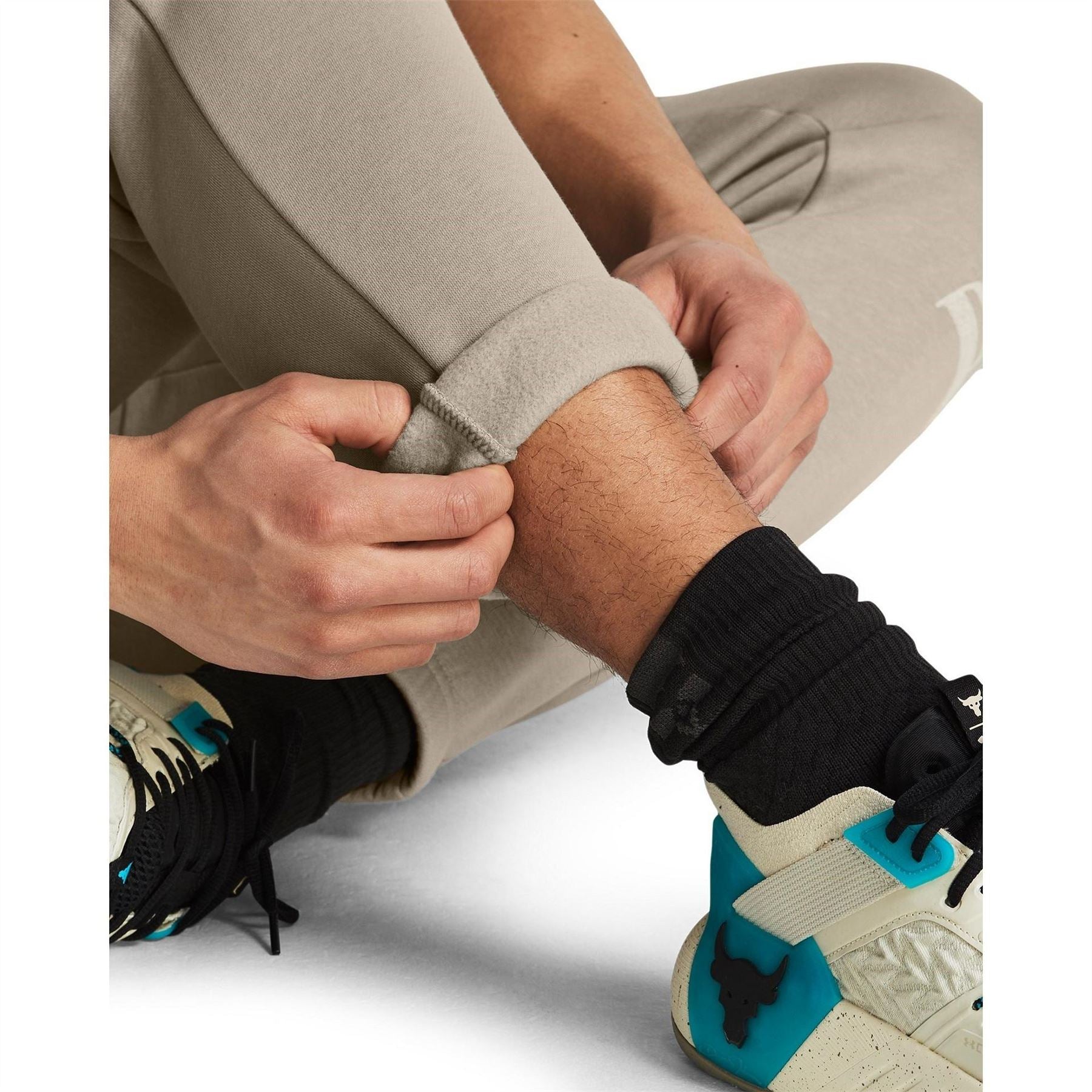 Under Armour PR Icon Open Hem Fleece Joggers