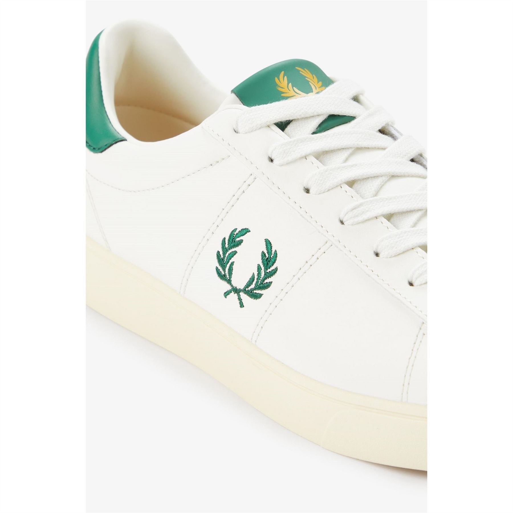 Fred Perry Spencer Leather Low Top Trainers