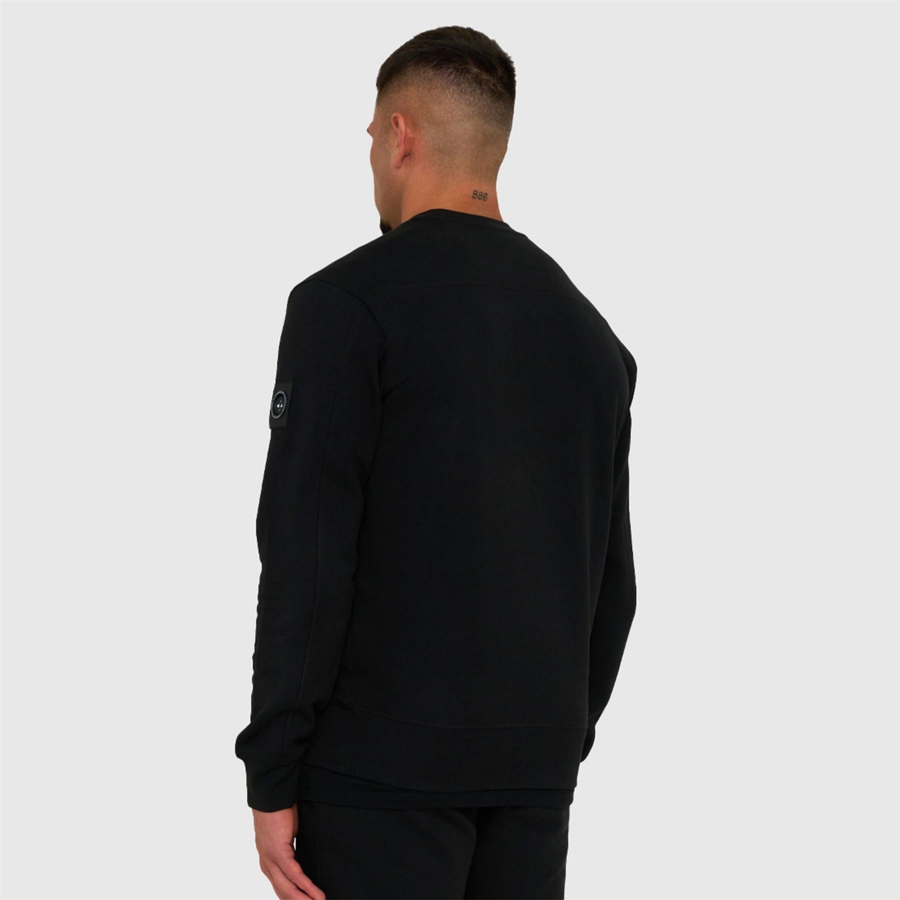 Marshall Artist Siren Crew Neck Ribbed Collar Long Sleeve Sweater
