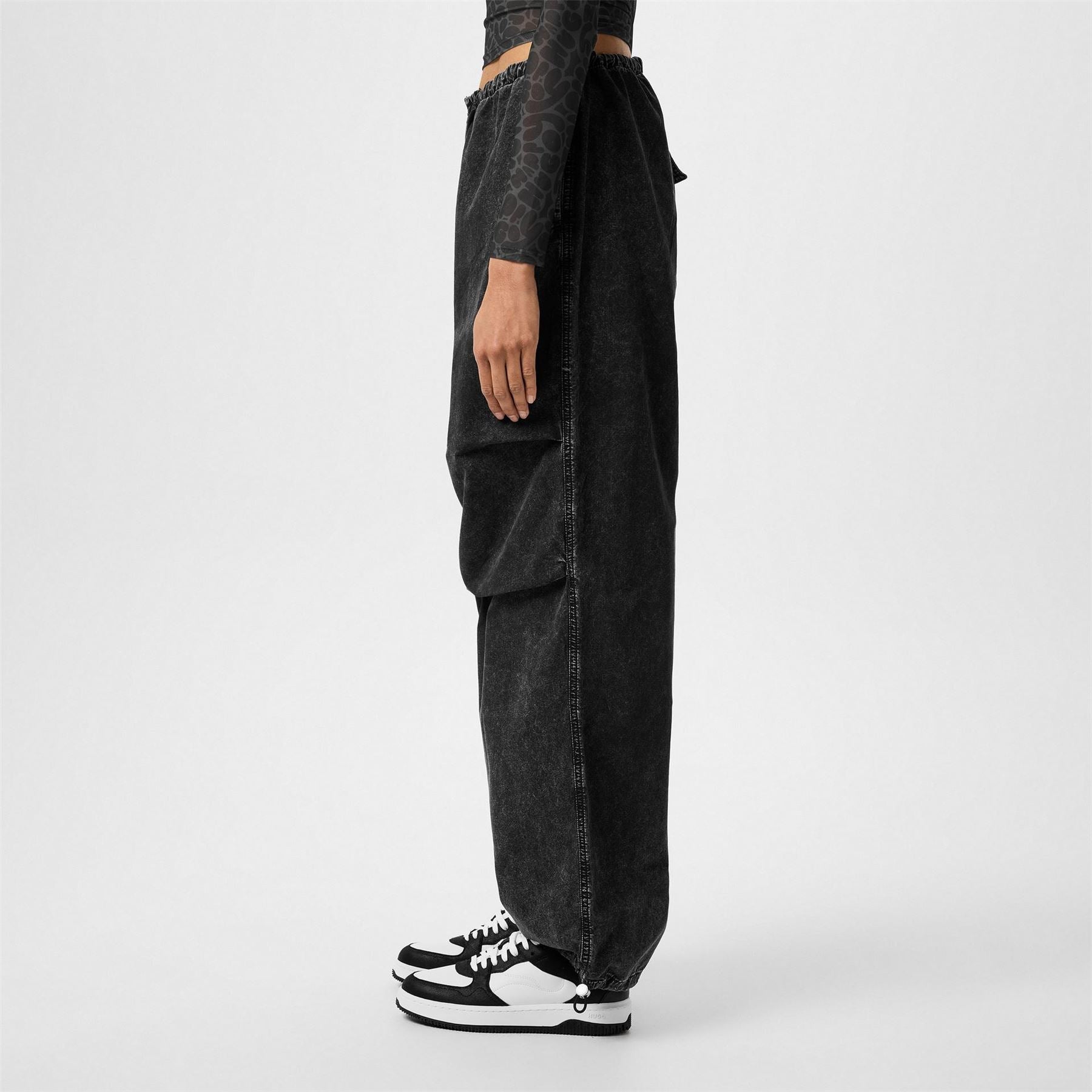 Hugo Womens Baggy Denim Jeans