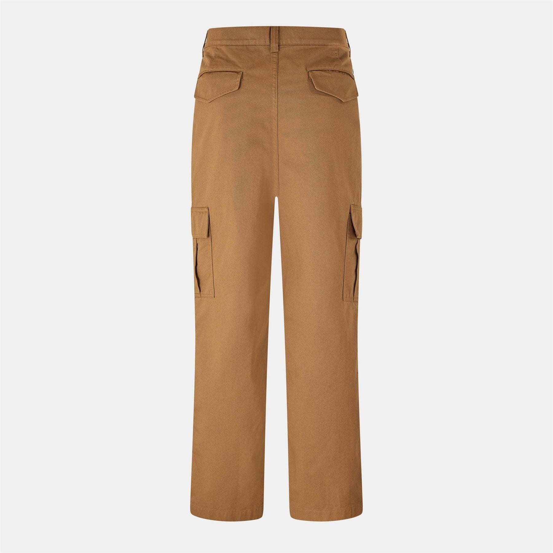 Lacoste Solid Patterned Straight Combat Chinos