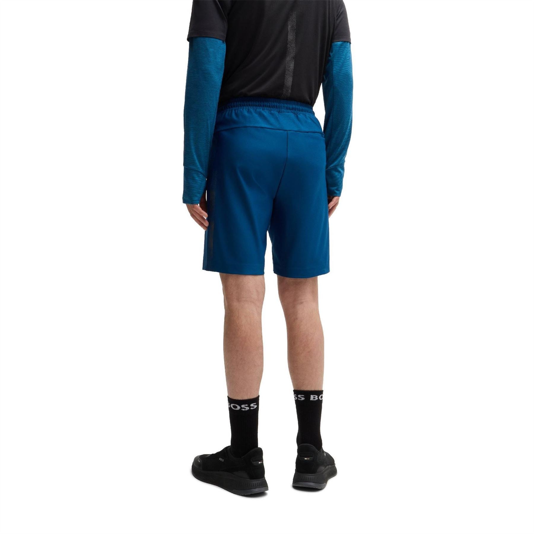 Boss Headlo Active Fleece Jogger Shorts