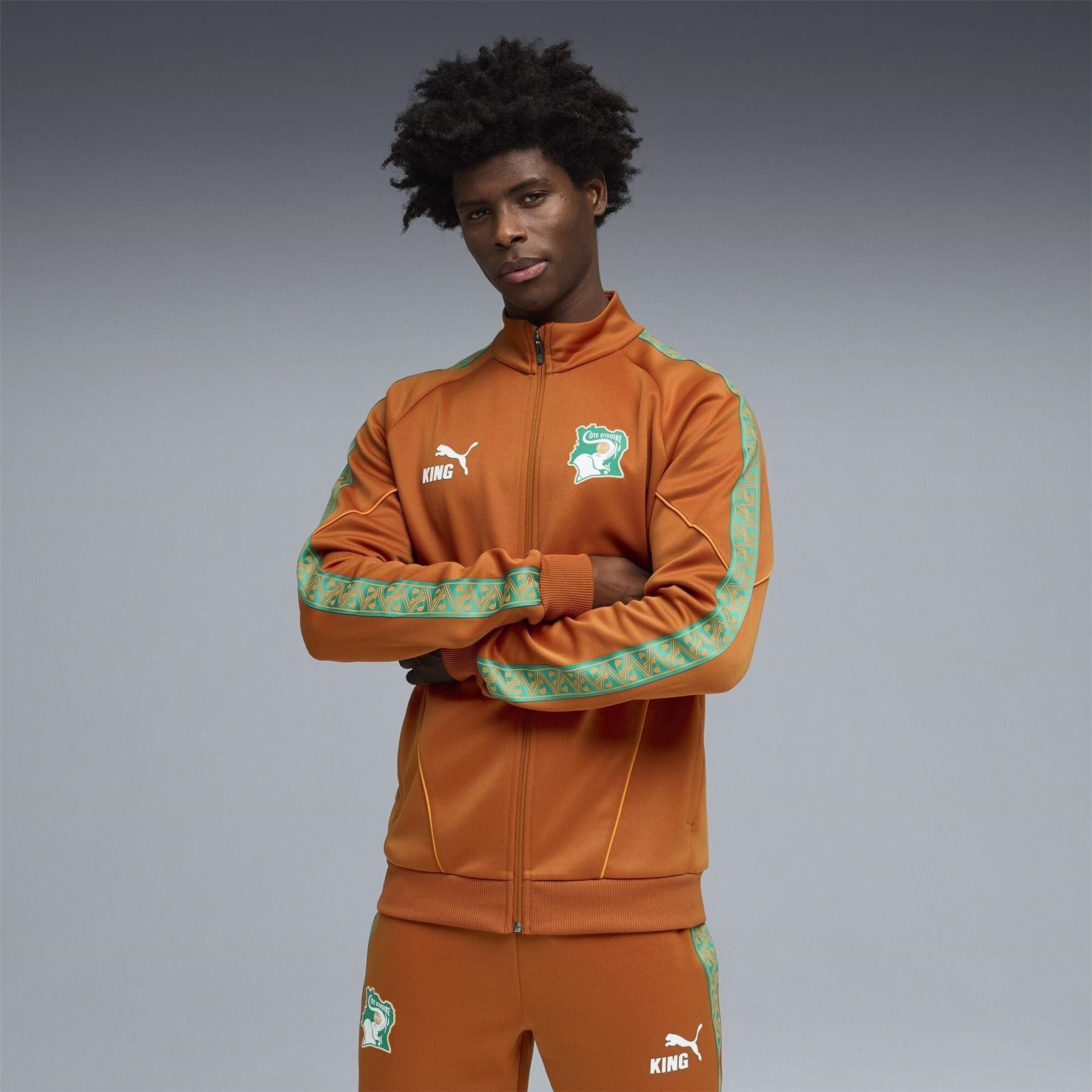 Puma Ivory Coast Tracksuit Top World Cup 2026