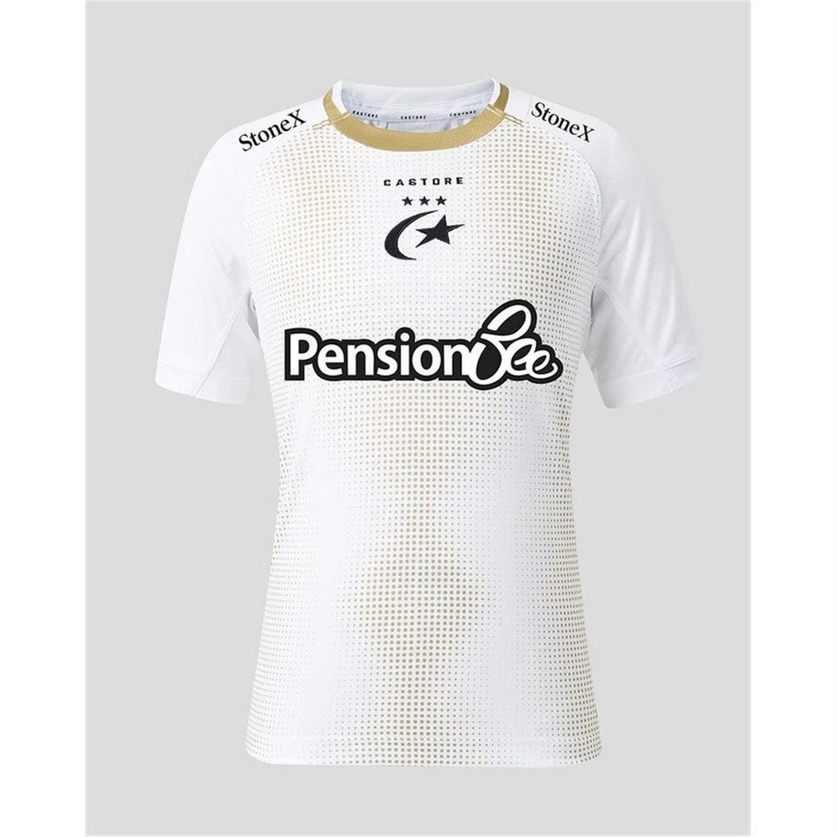 Castore Saracens Away 2024 25 Short Sleeve Crew Neck Rugby Shirt