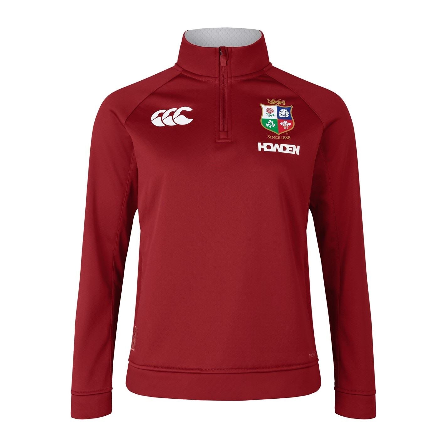 Canterbury Womens British And Irish Lions Quarter Zip Fleece 2025