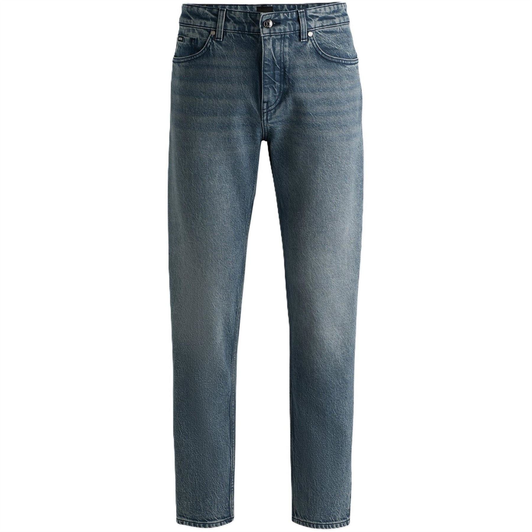 Boss Mid Rise Slim Fit Five Pocket Jeans