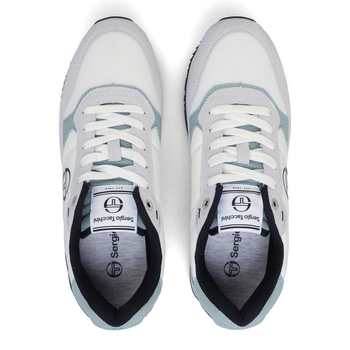 Sergio Tacchini Monza Low Top Trainers with Logo Print