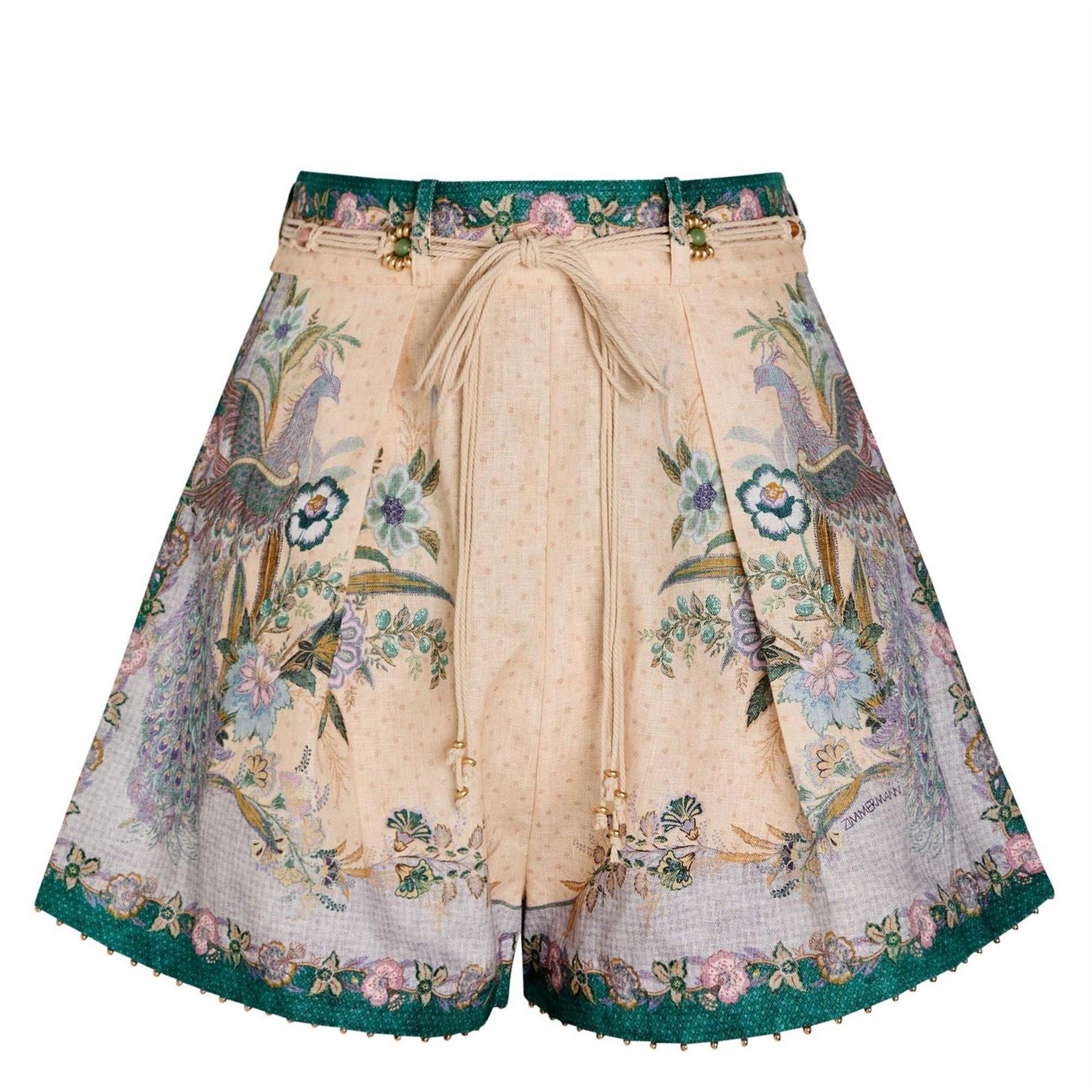 Zimmermann Tuck Shorts